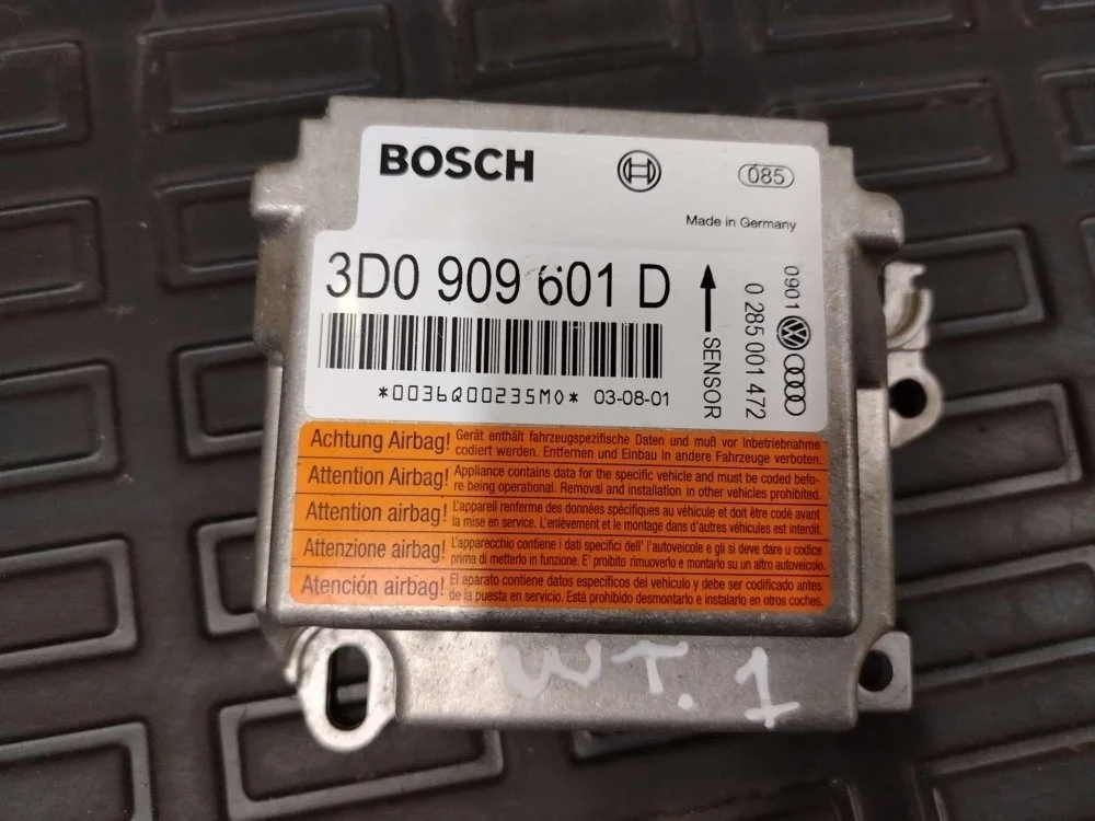 Блок управления SRS Volkswagen Touareg 2004 3D0909601E00B GP AXQ