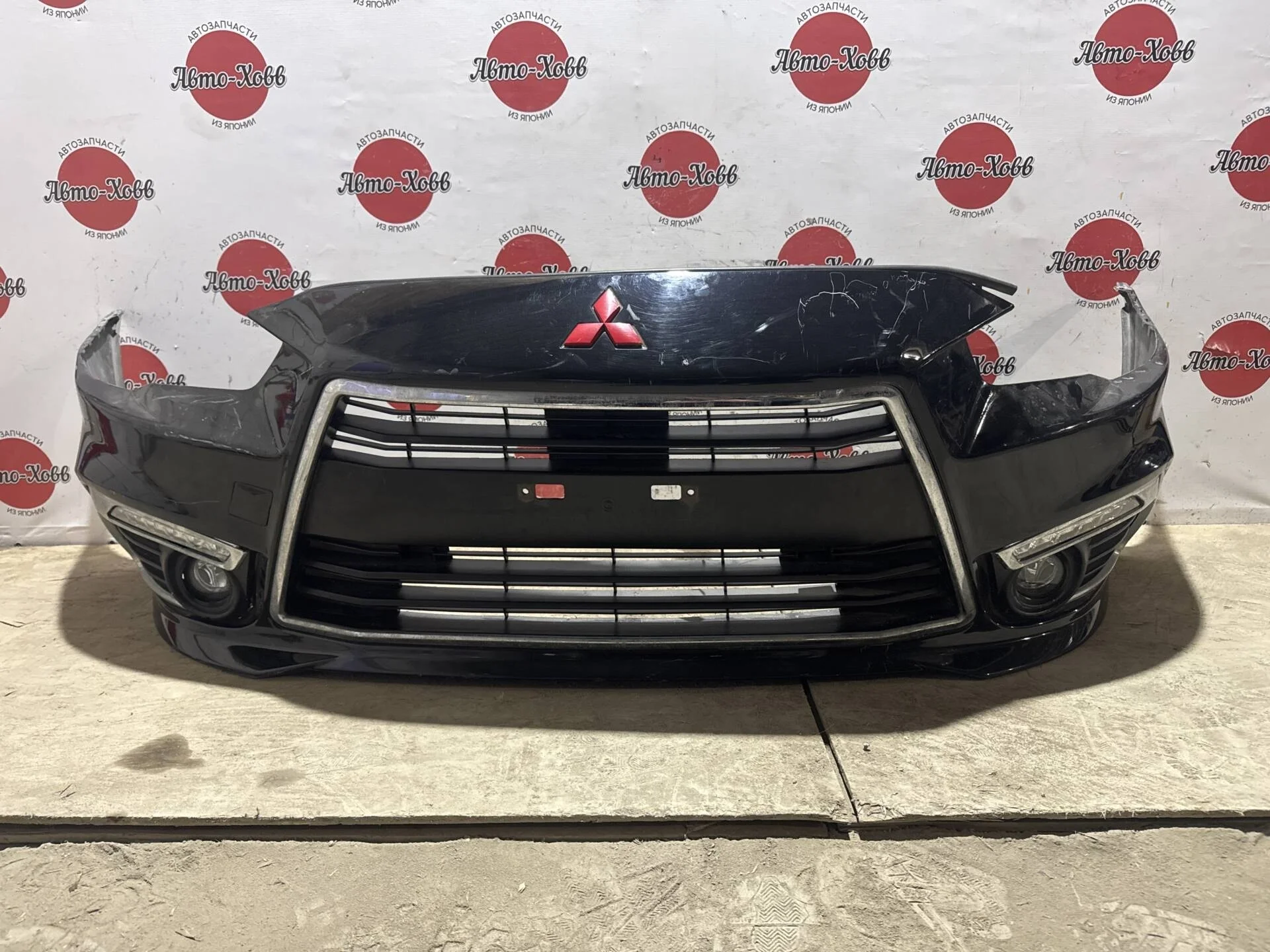 Бампер передний Mitsubishi Lancer 10 CY Рестайлинг