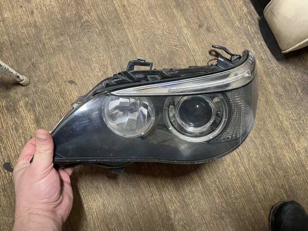 фара левая BMW e60 адаптив ксенон дорестаил