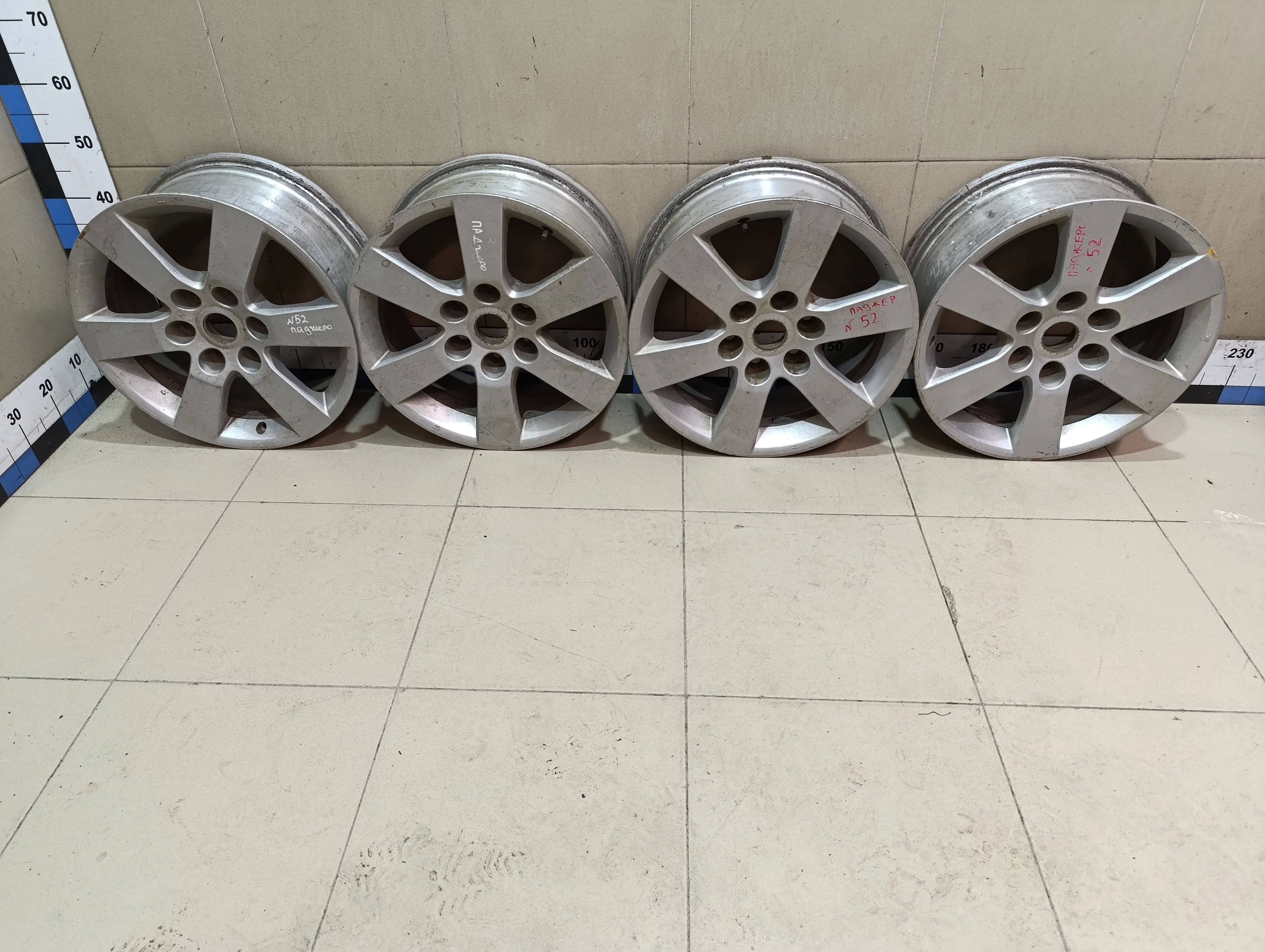 Диски колесные легкосплавные (к-кт) Pajero/Montero (V8, V9) 2007>