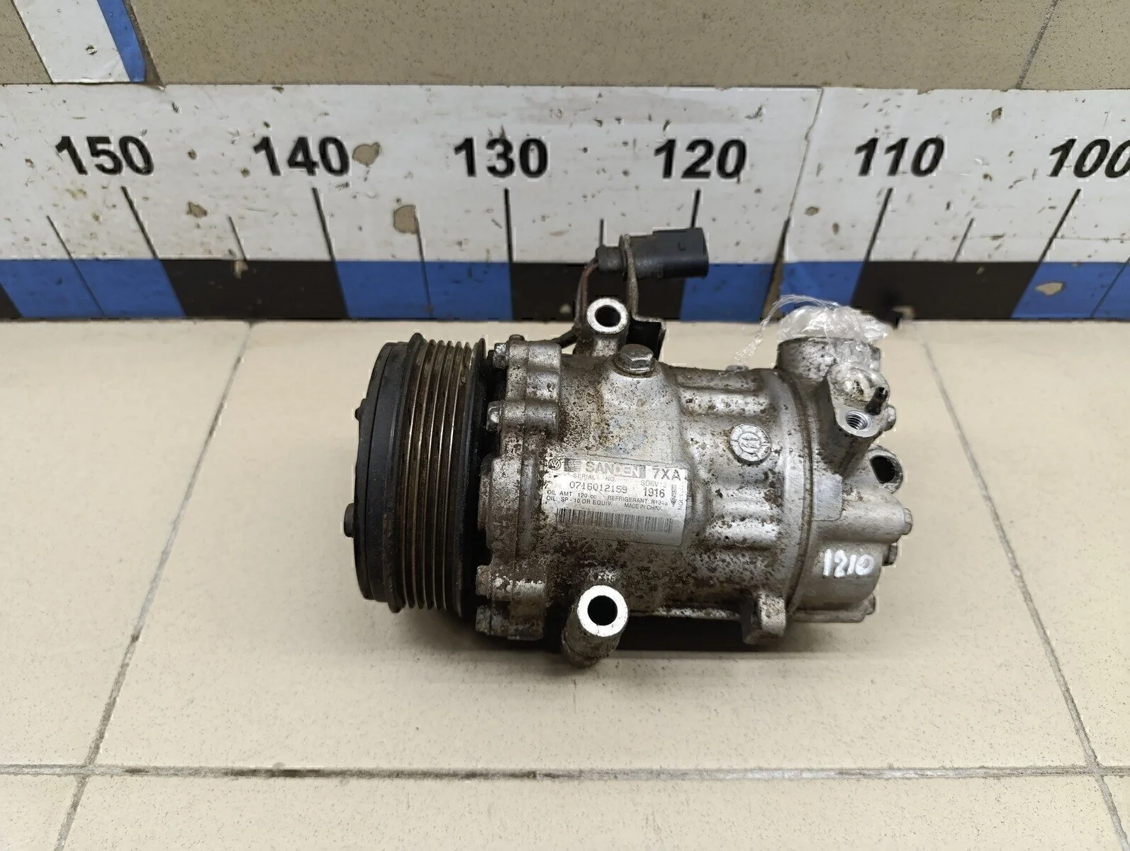 Компрессор системы кондиционирования Polo (Sed RUS) 2011>