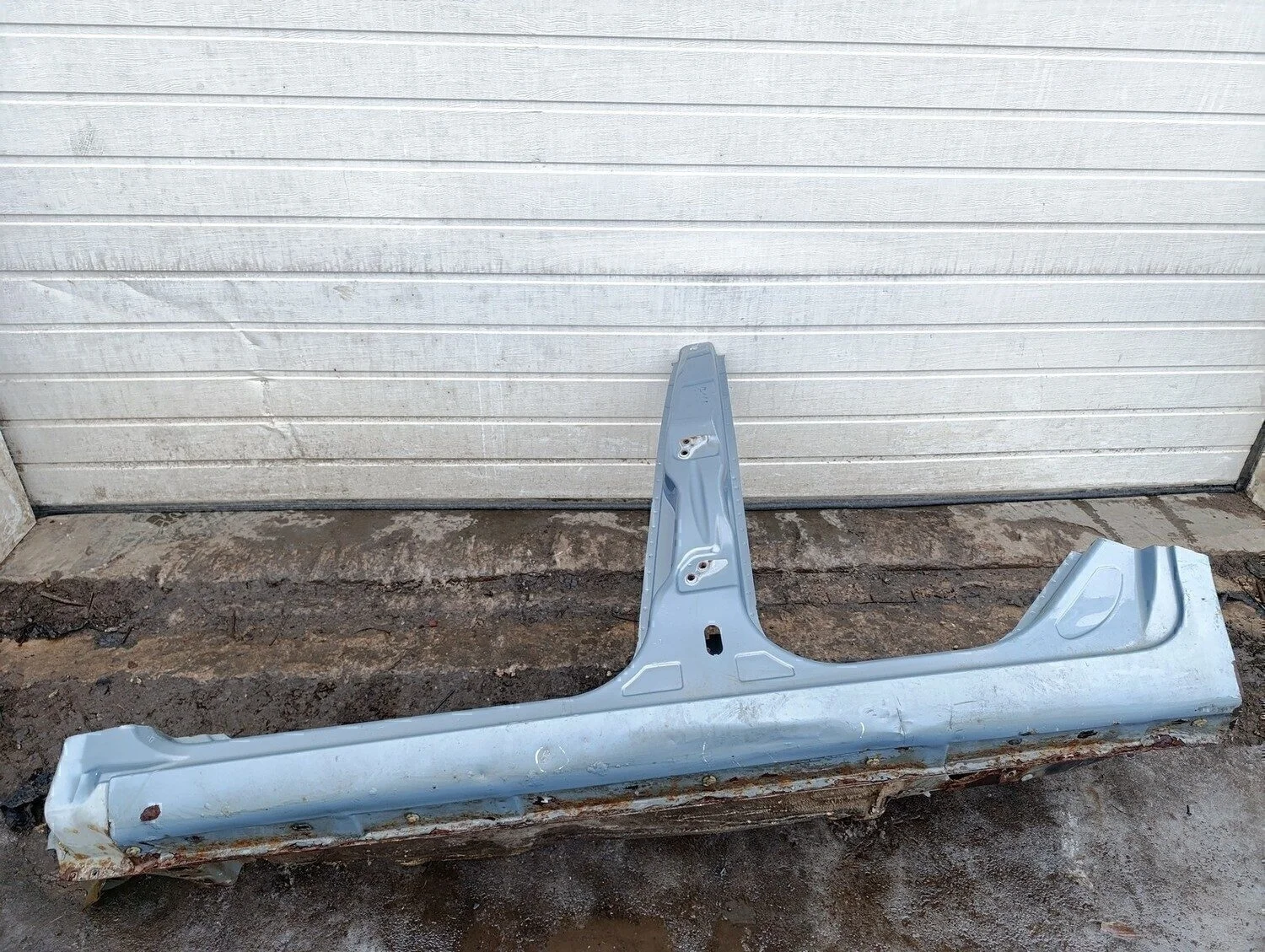 Порог со стойкой левый Focus II 2008-2011