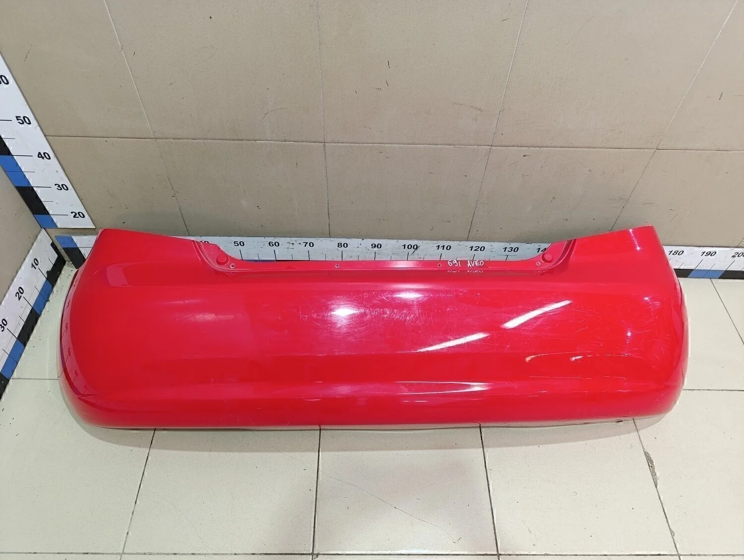 Бампер задний Aveo (T200) 2003-2008