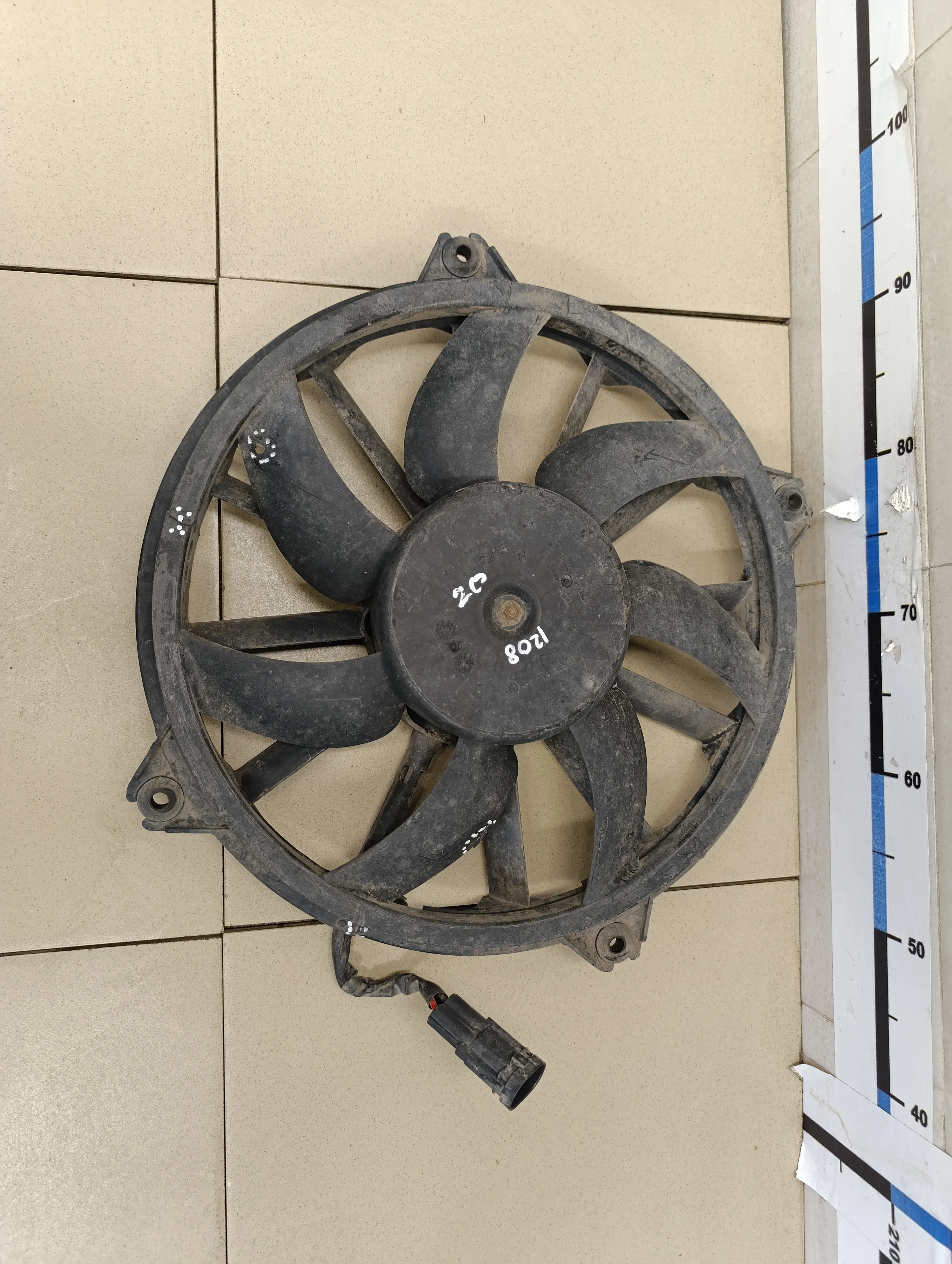 Вентилятор радиатора C4 2005-2011