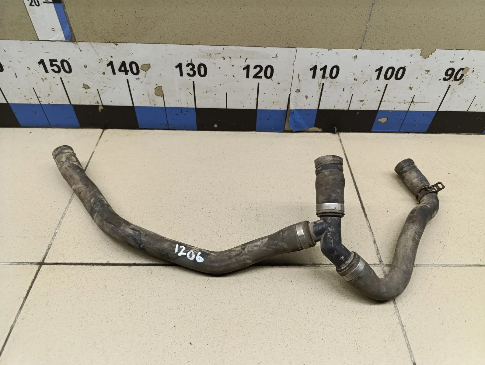 Патрубок радиатора Focus III 2011>