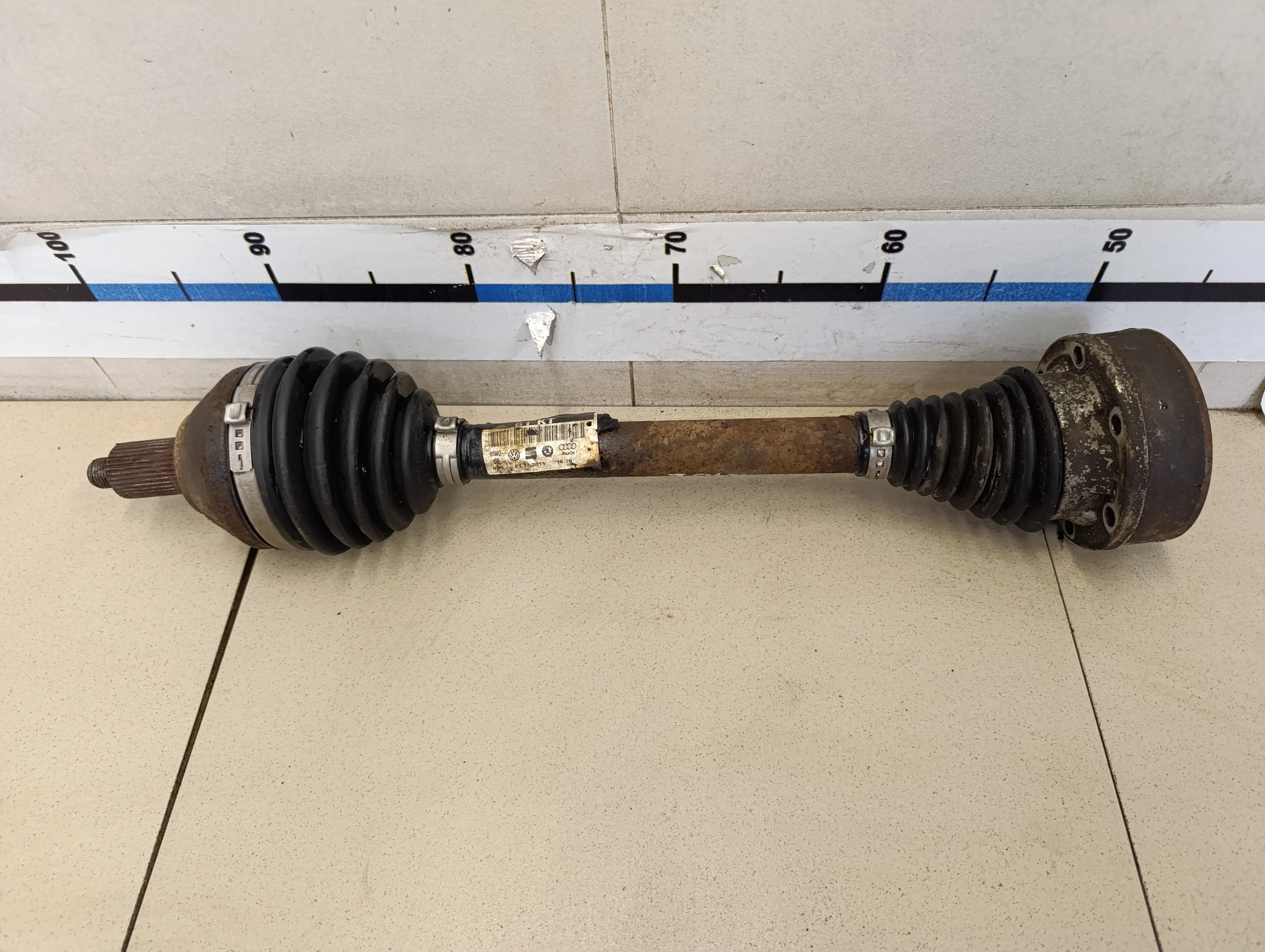 Полуось передняя левая Polo (Sed RUS) 2011>