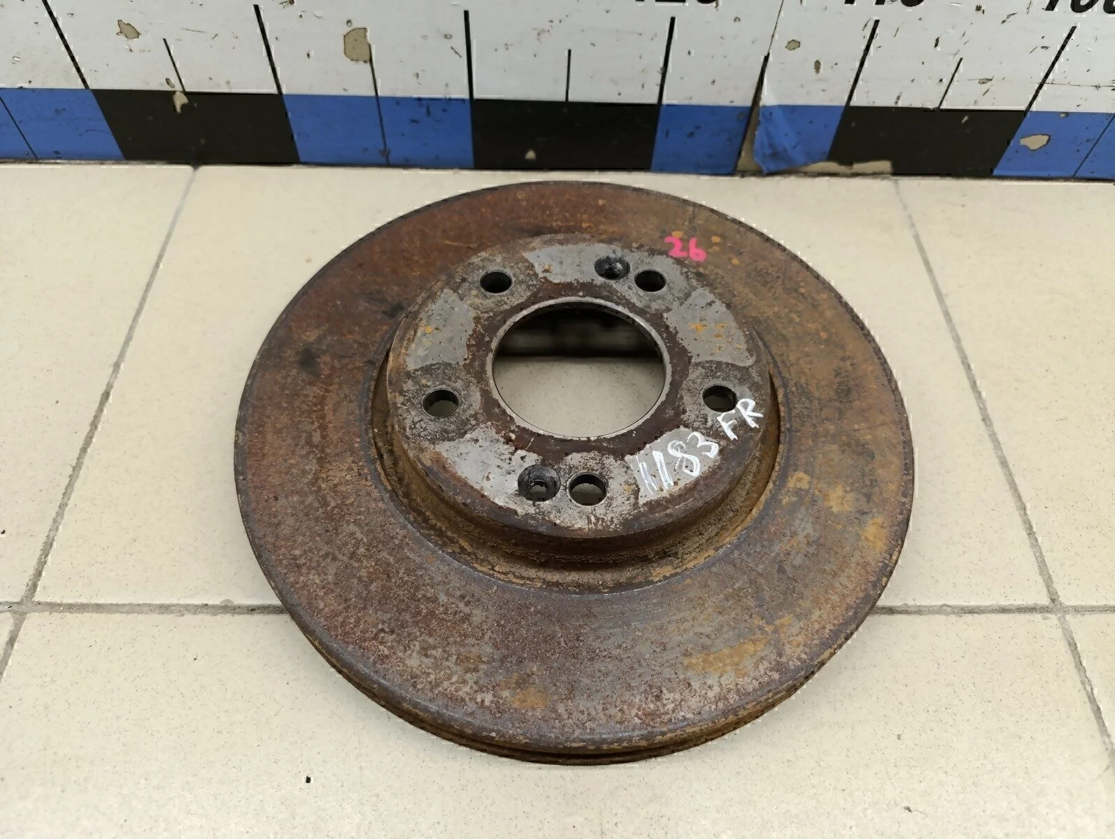 Диск тормозной передний вентилируемый Ceed 2007- 2012