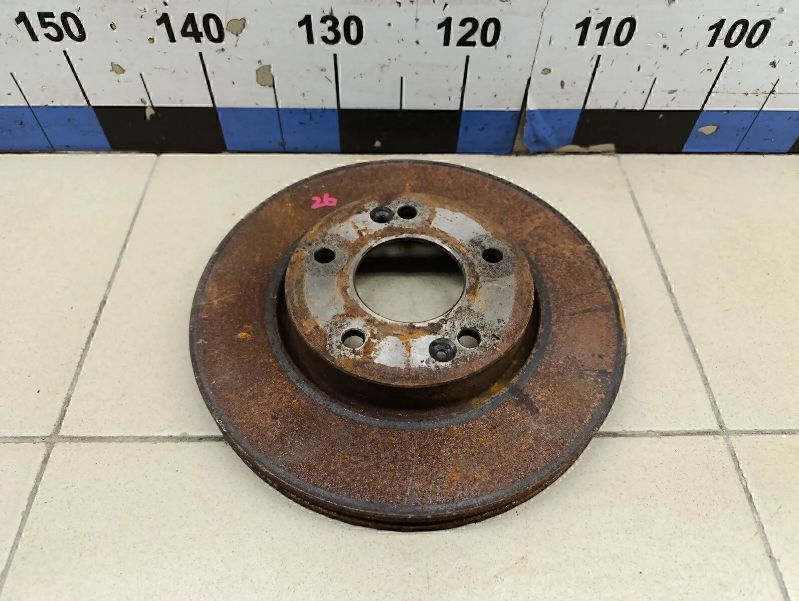 Диск тормозной передний вентилируемый Ceed 2007- 2012