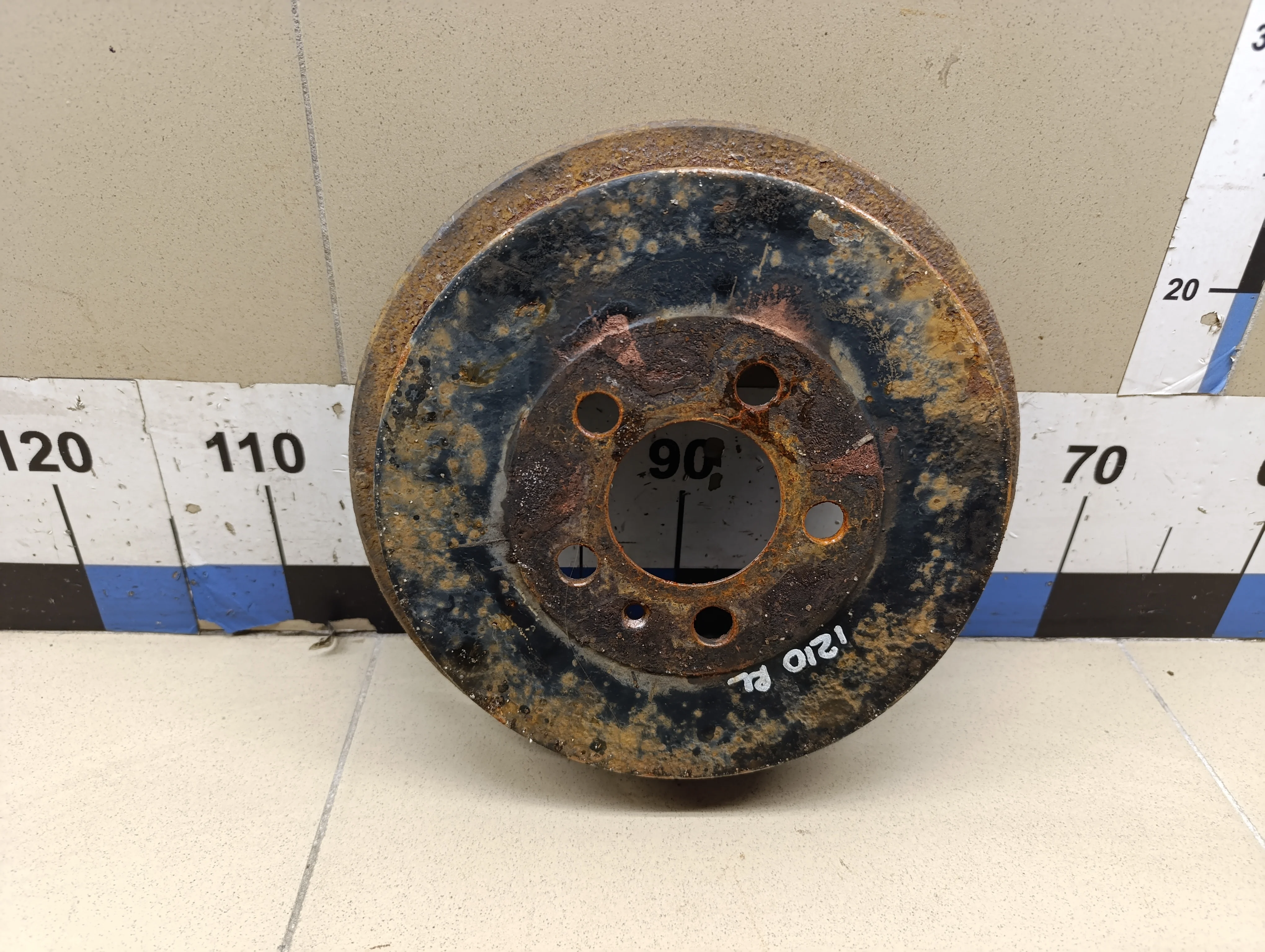 Барабан тормозной Polo (Sed RUS) 2011>