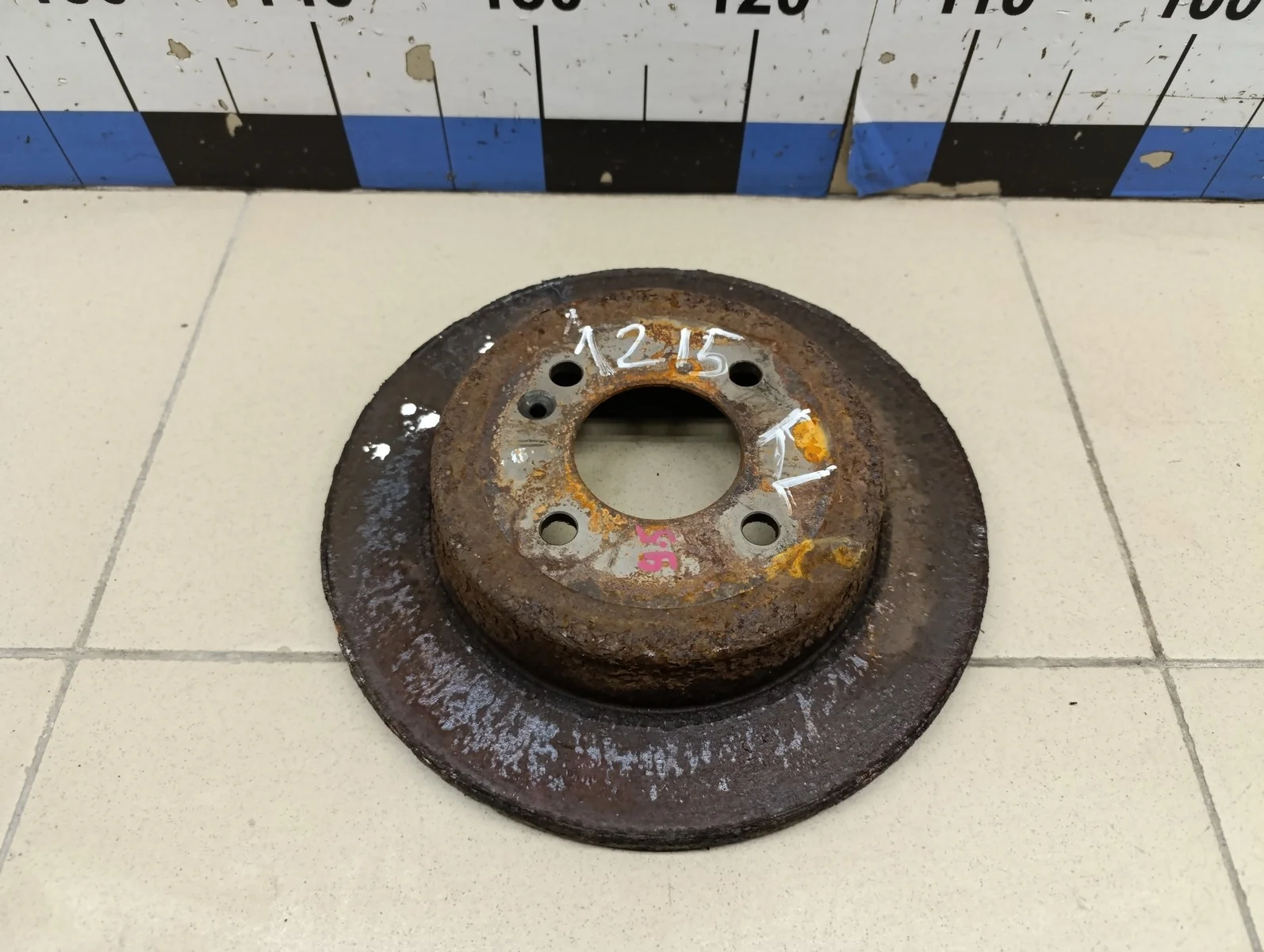 Диск тормозной задний Solaris 2010-2017