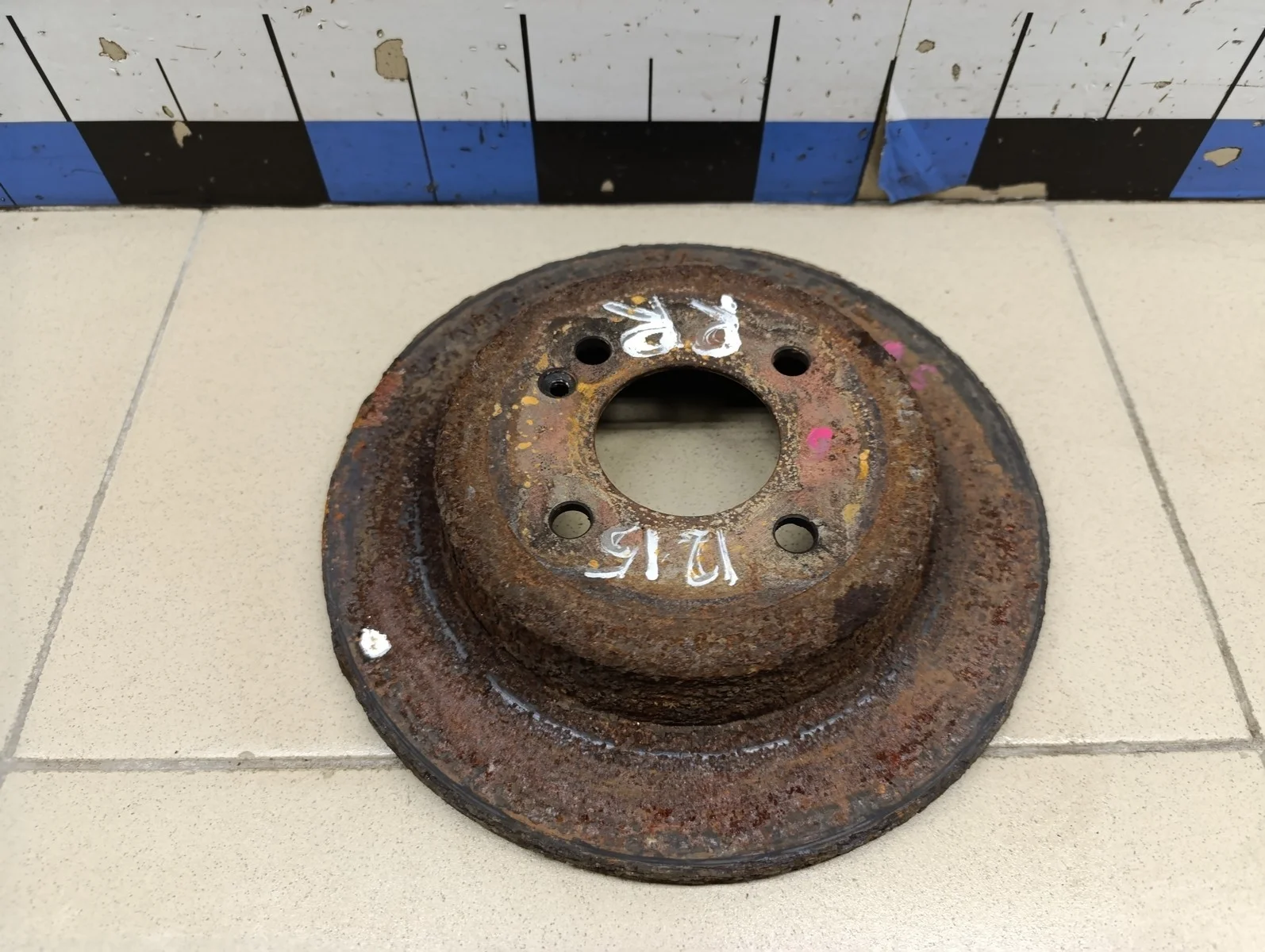 Диск тормозной задний Solaris 2010-2017