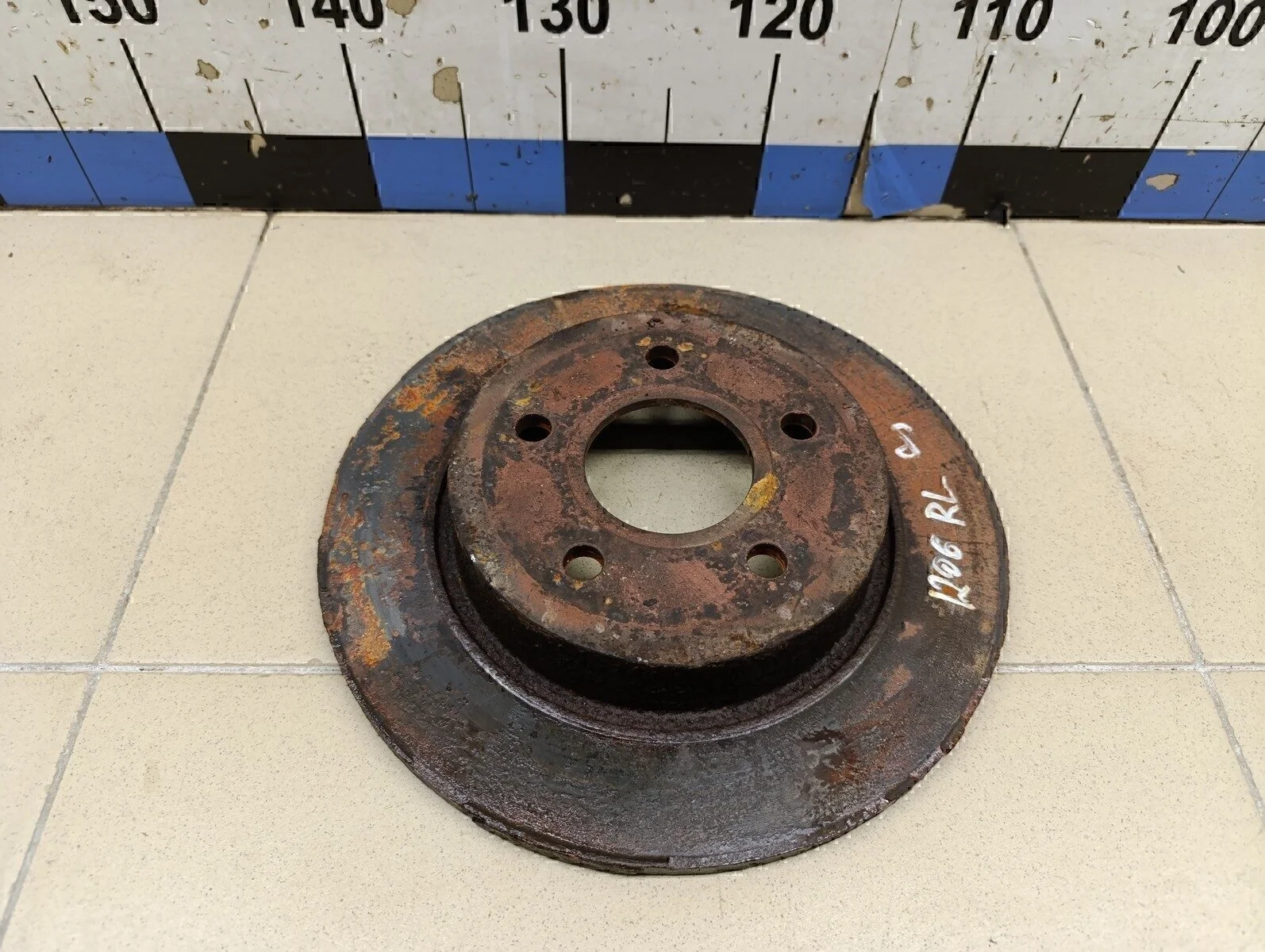 Диск тормозной задний Focus III 2011>