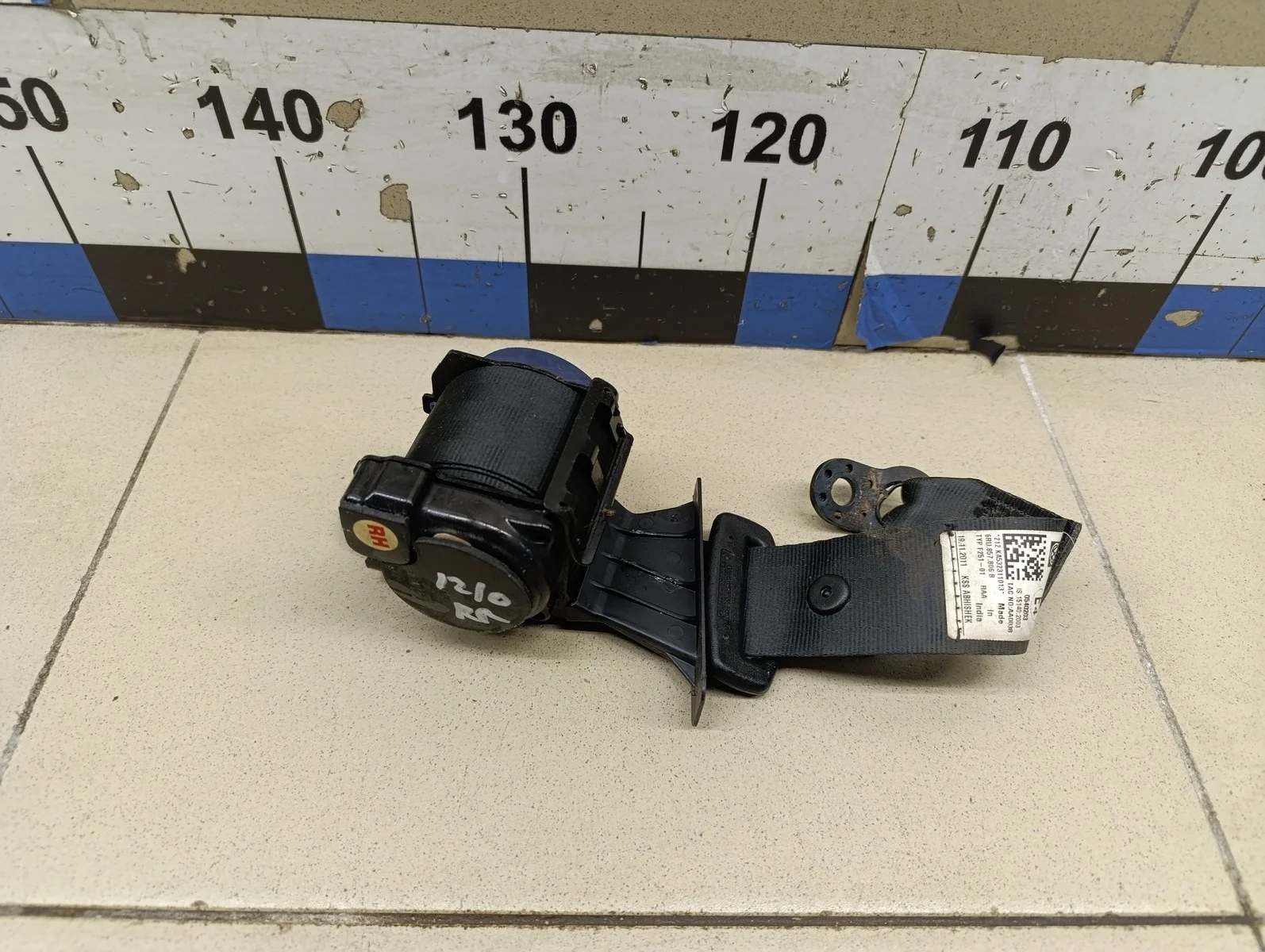 Ремень безопасности Polo (Sed RUS) 2011>