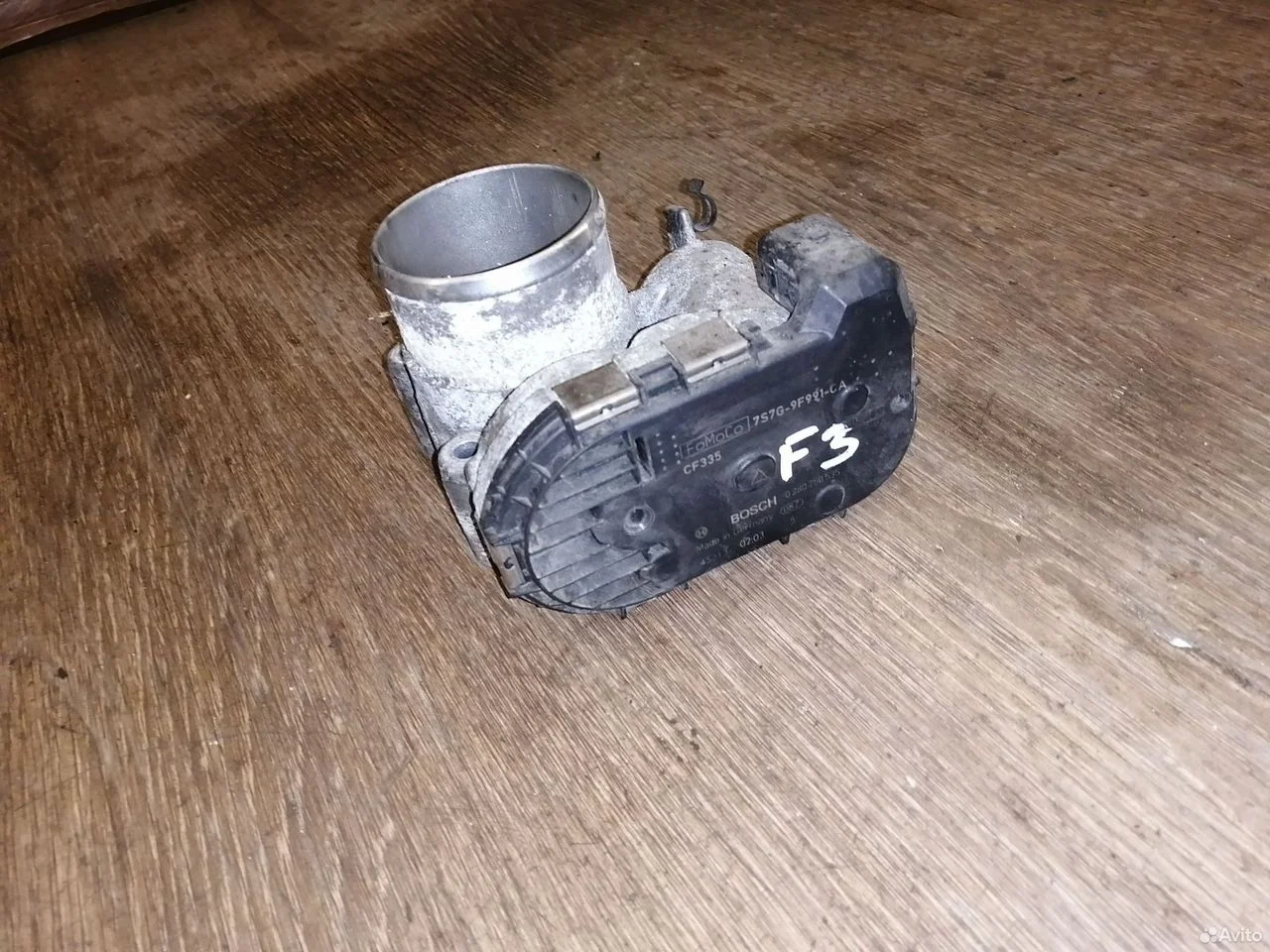 Дроссельная заслонка ford focus 3 kuga 2 бензин 1