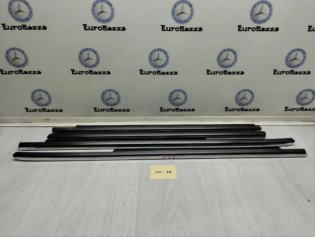 Накладка стекла двери Mercedes W220