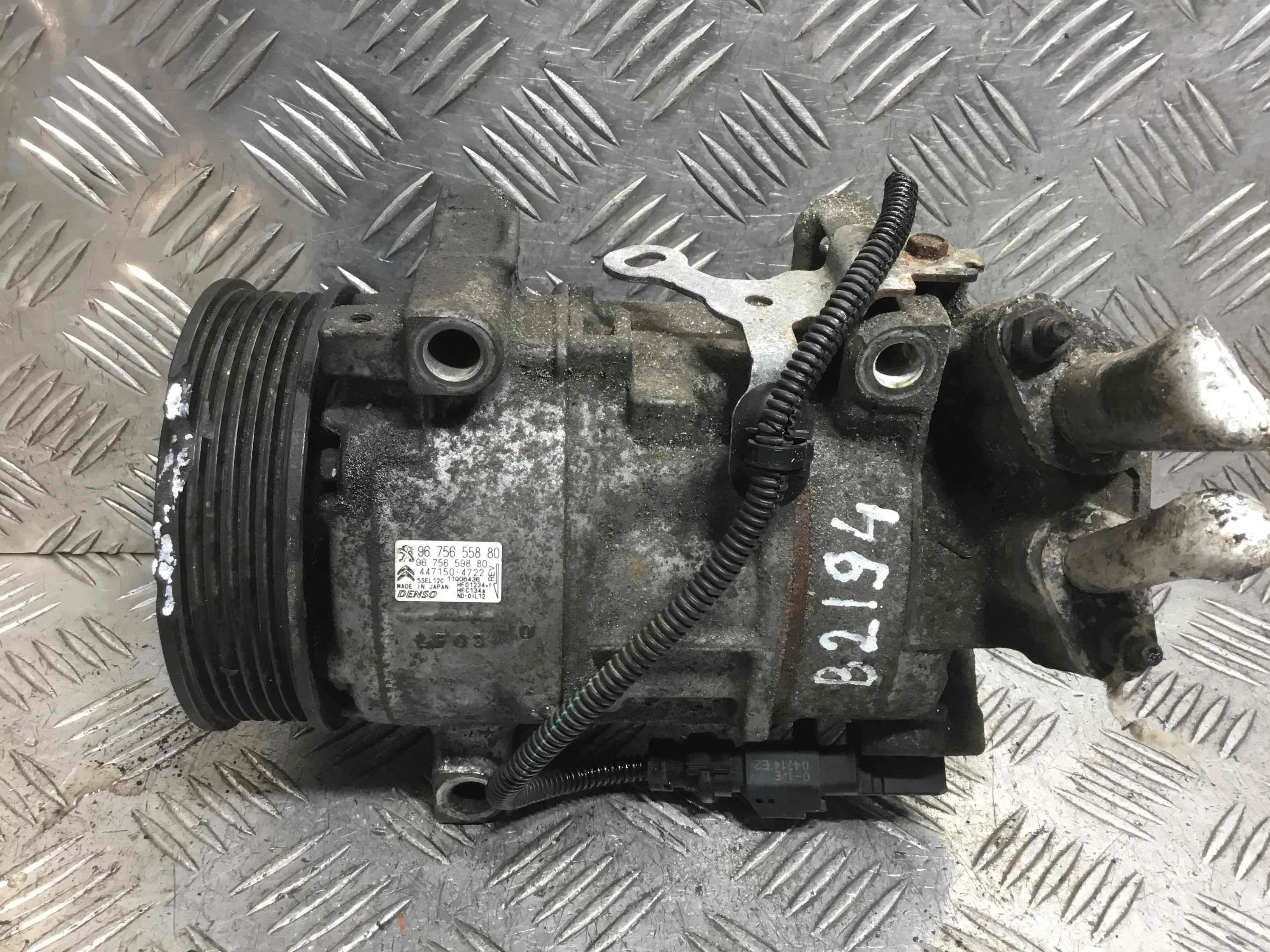 Компрессор кондиционера Citroen C4 Picasso 2 поколение (2013-2016) дизель 2.0 HDI Механика Минивэн