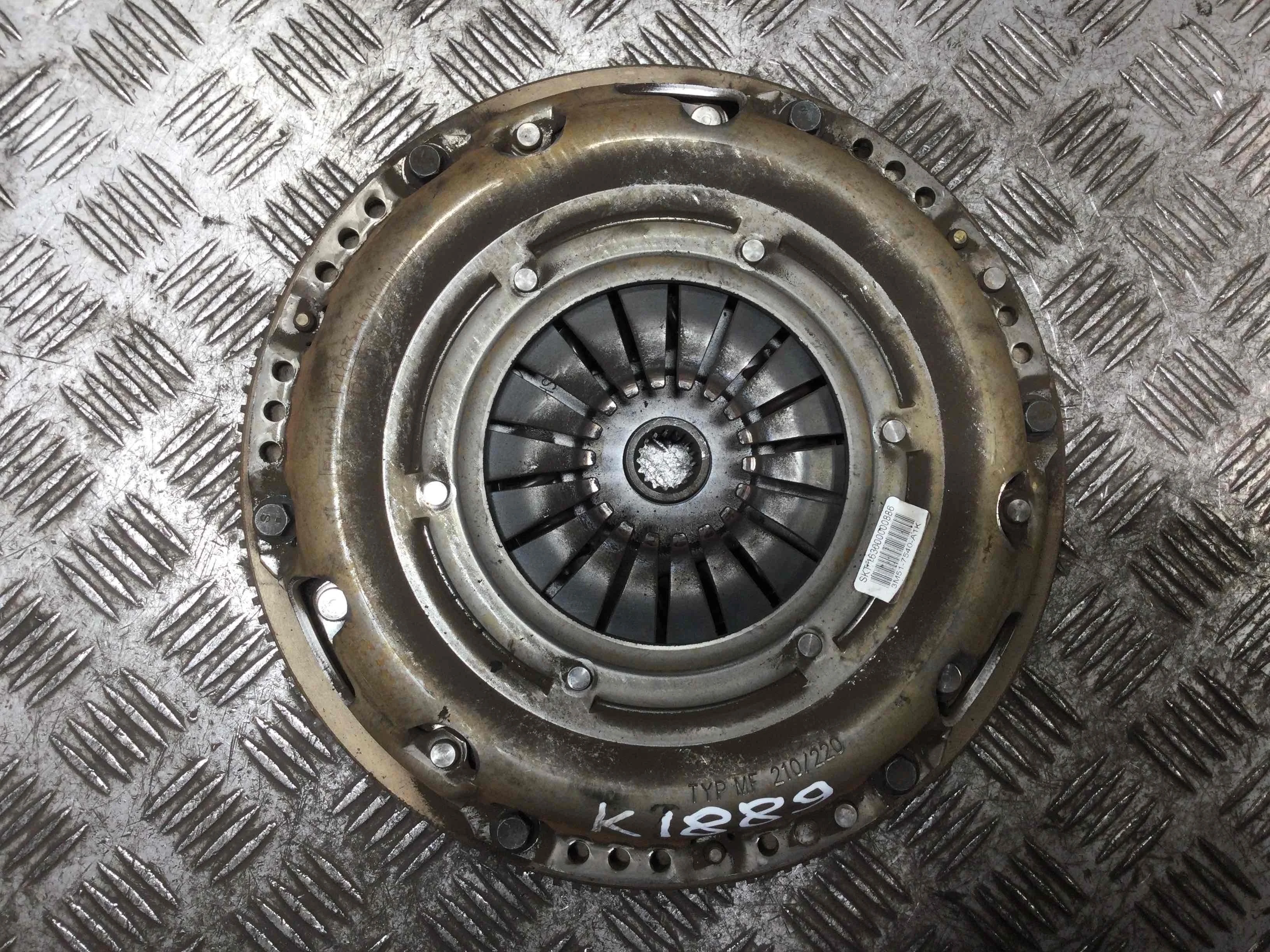 Маховик Ford Focus 2 поколение [рестайлинг] (2008-2011) бензин 1.6 i Механика Х/б