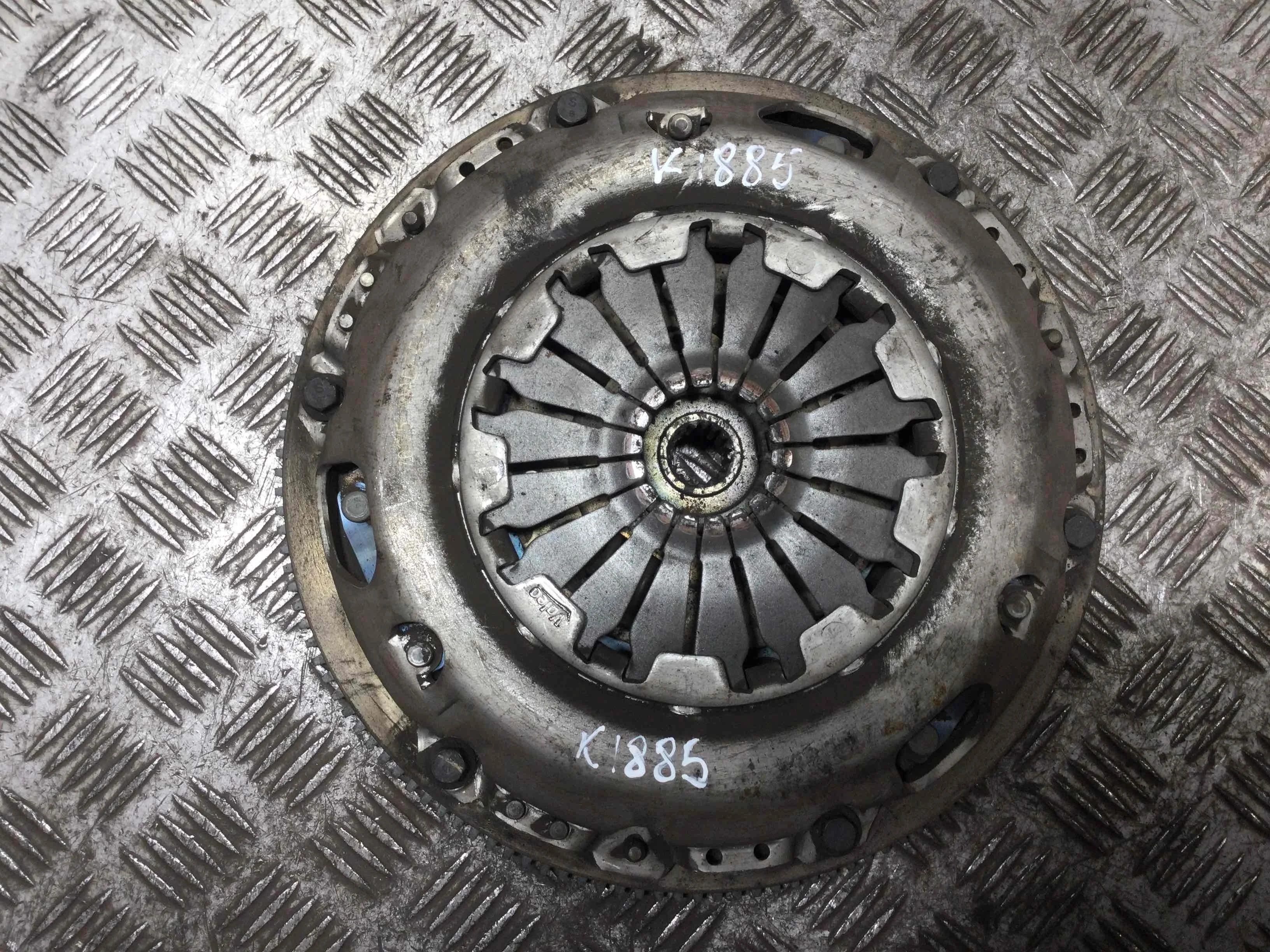 Маховик Ford Focus 2 поколение [рестайлинг] (2008-2011) бензин 1.6 i Механика Х/б