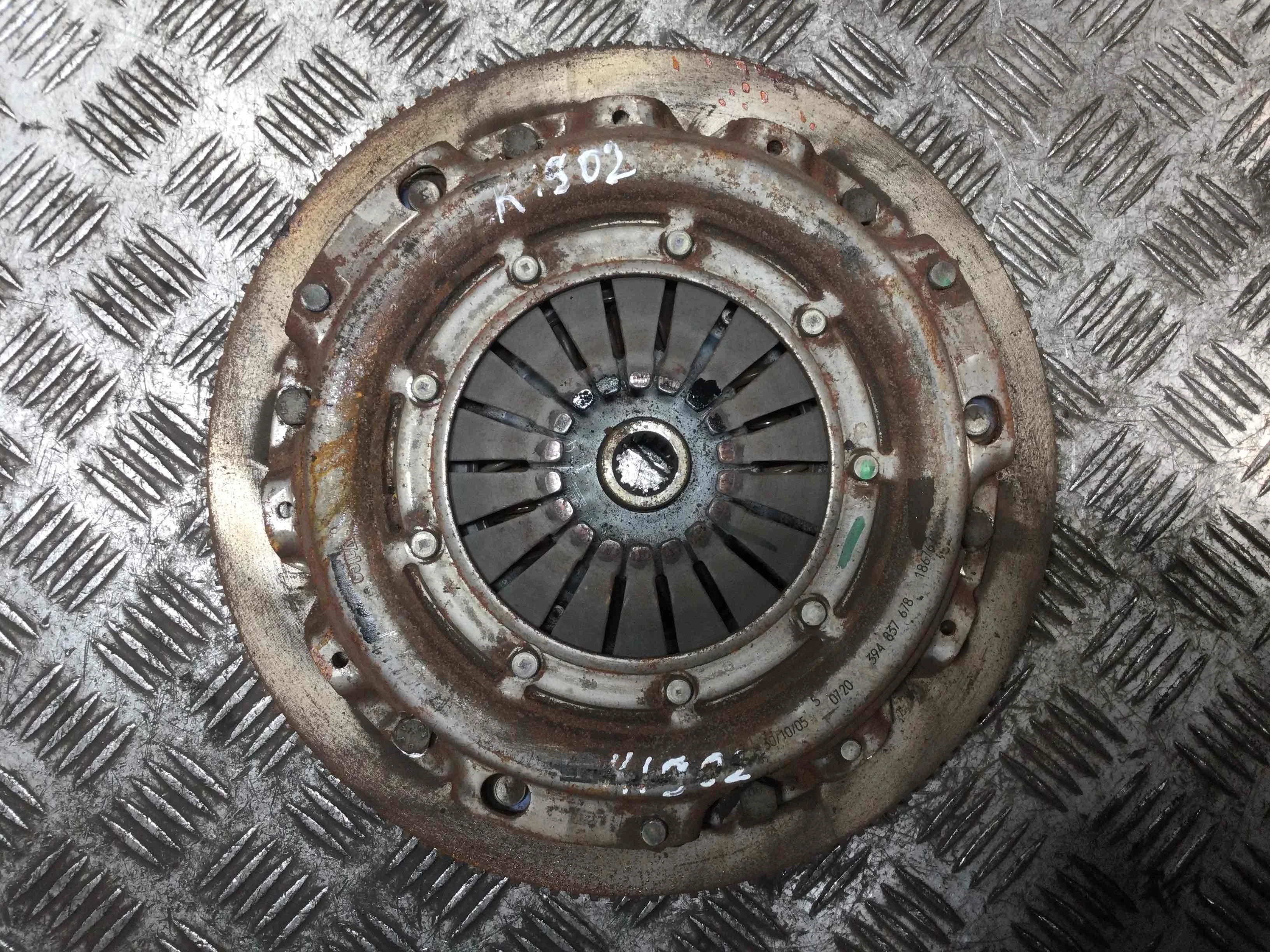 Маховик Opel Corsa D (2006-2011) бензин 1.2 i Механика Х/б