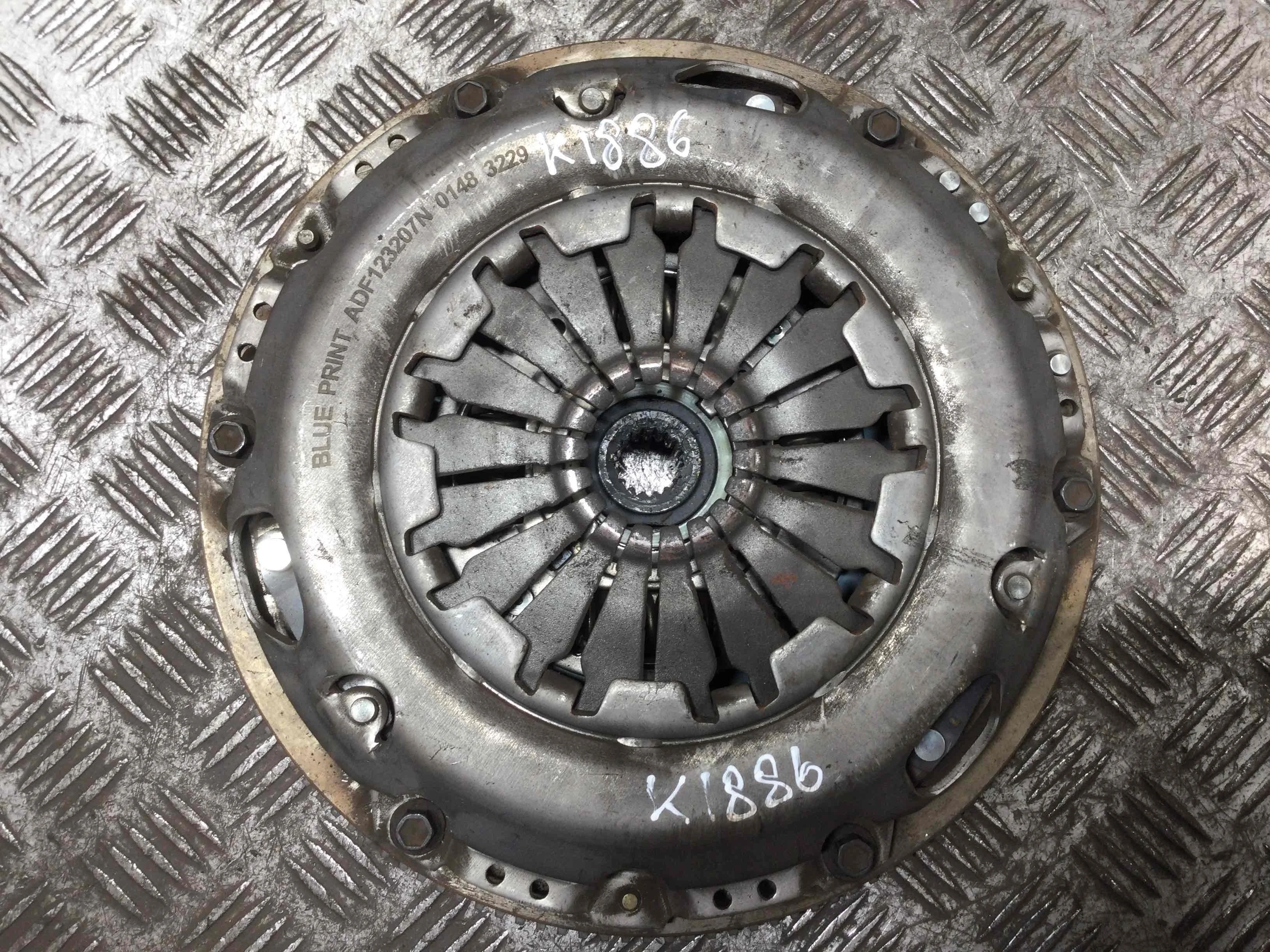 Маховик Ford Focus 2 поколение [рестайлинг] (2008-2011) бензин 1.6 i Механика Х/б