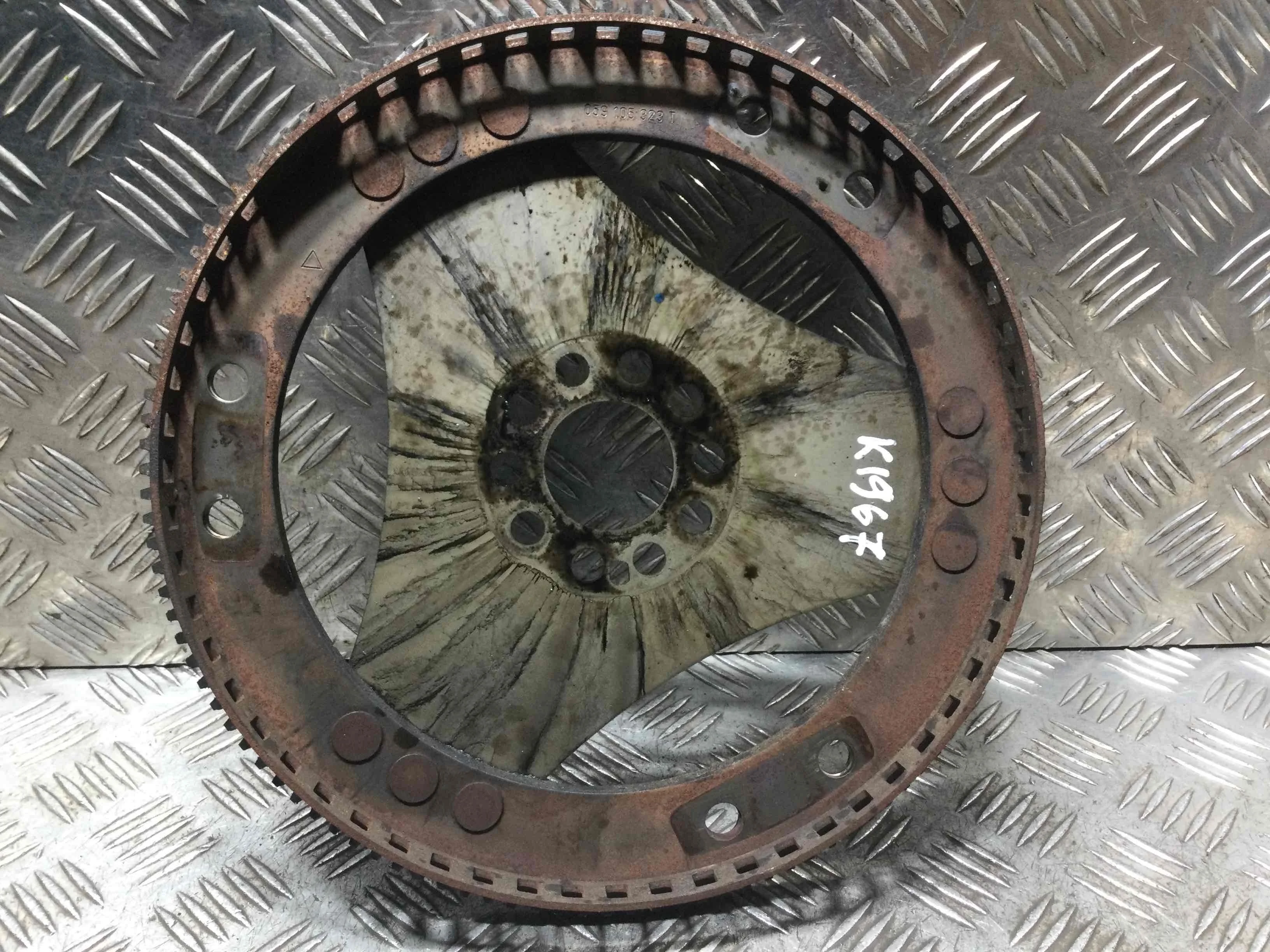 Маховик АКПП (драйв плата) Audi Q7 Q7 4L (2005-2009) дизель 3.0 TDI Автомат Кроссовер