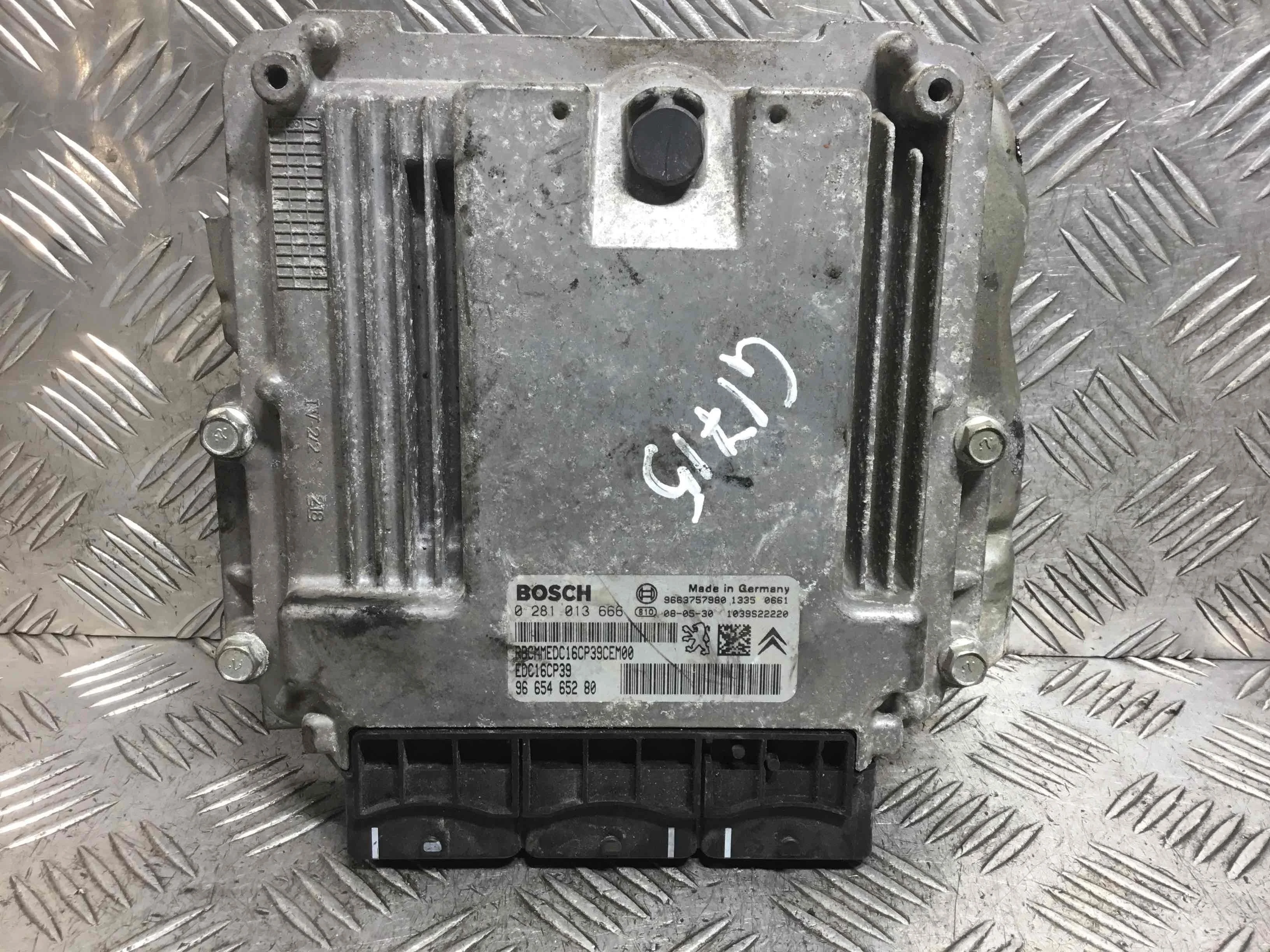 Блок управления двигателем Peugeot 4007 1 поколение (2007-2012) дизель 2.2 HDi Механика Кроссовер