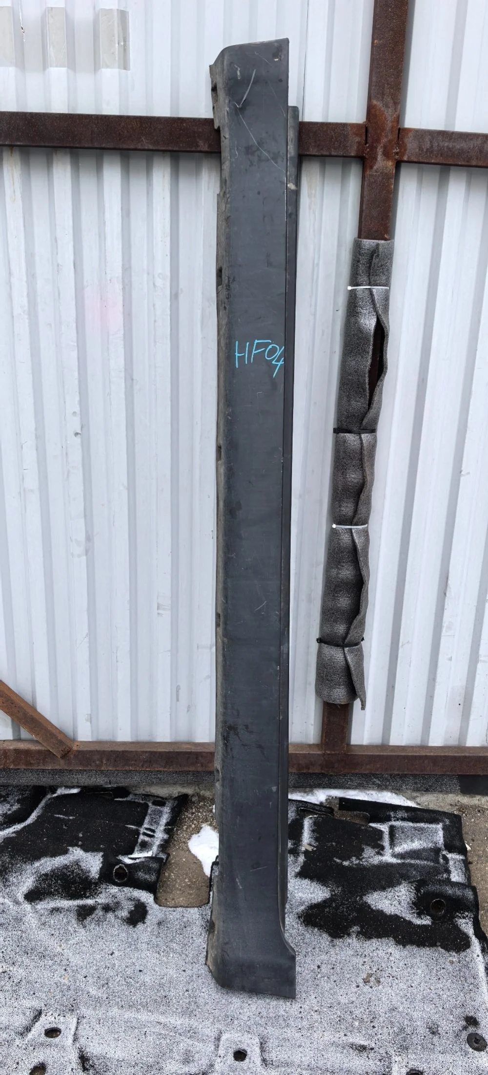 Накладка порога наружная SsangYong Actyon II рестайлинг (2013—2021) 2015 белый