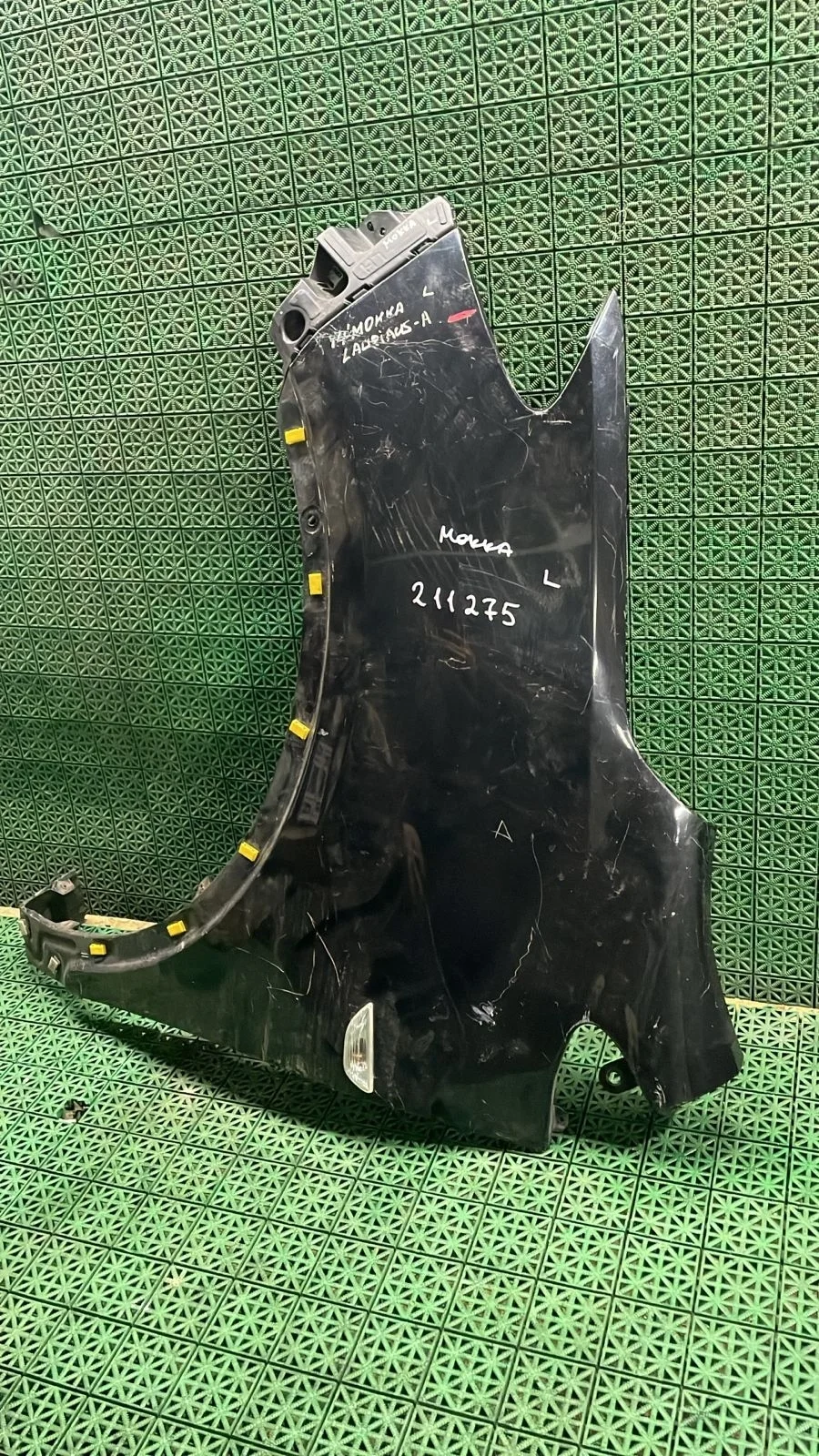 Крыло OPEL MOKKA 2012- переднее левое черное б/у MOKKA(2012-2020)