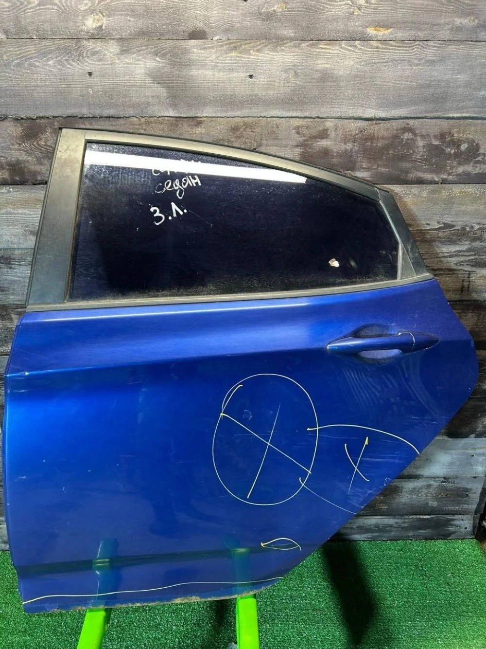 Дверь задняя левая hyundai solaris 1