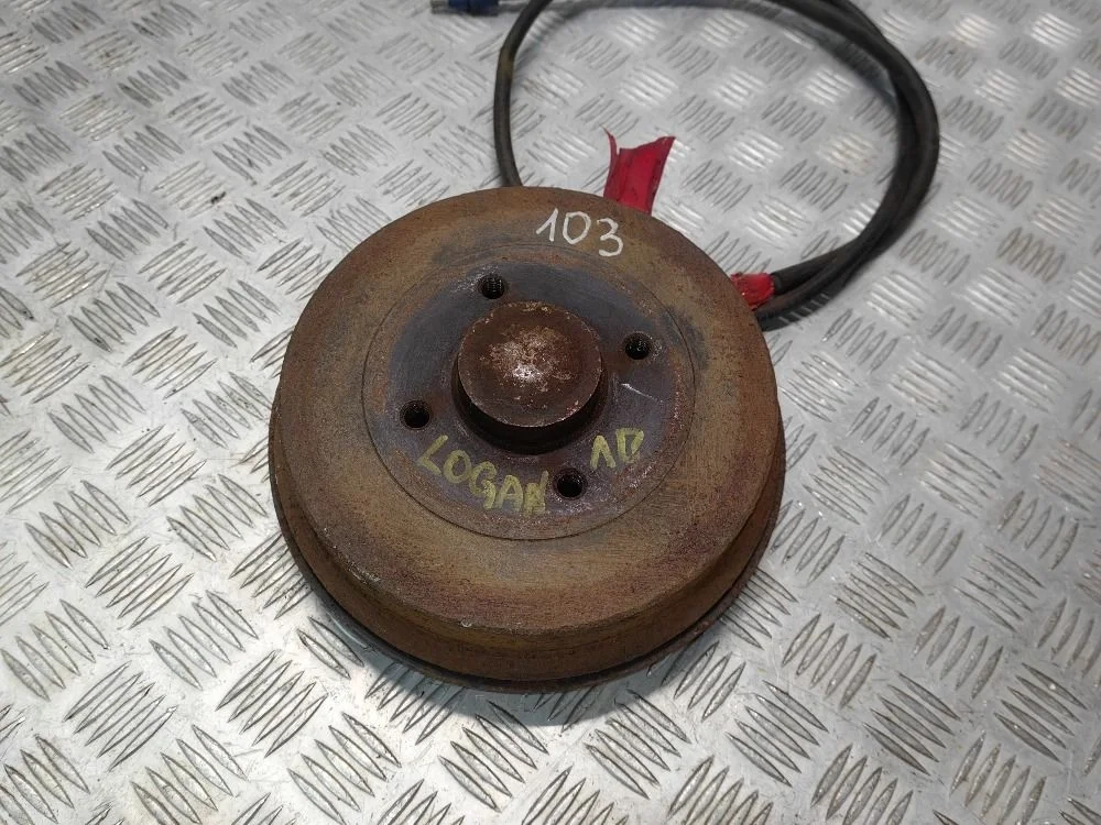 Барабан тормозной левый в сборе Renault Logan