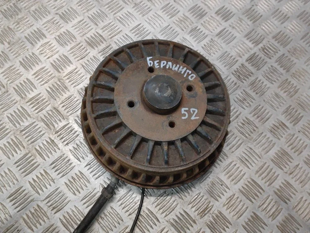 Барабан тормозной левый в сборе Renault Kangoo II