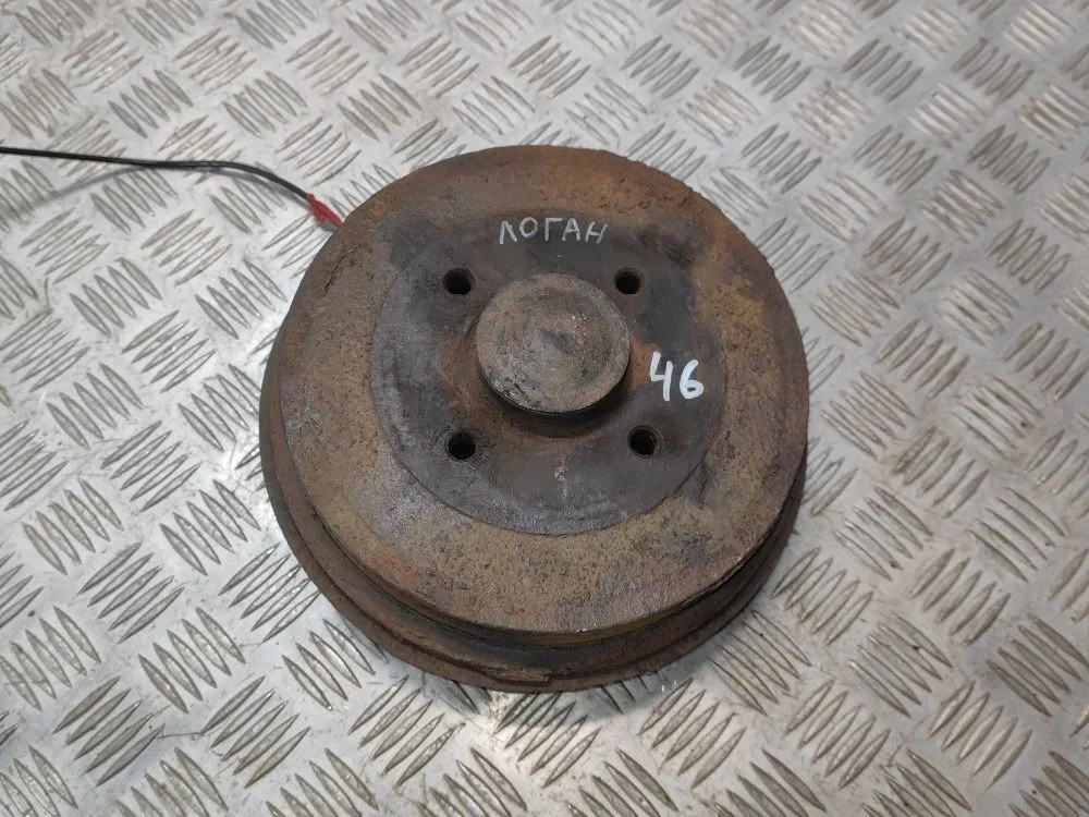 Барабан тормозной левый в сборе Renault Logan