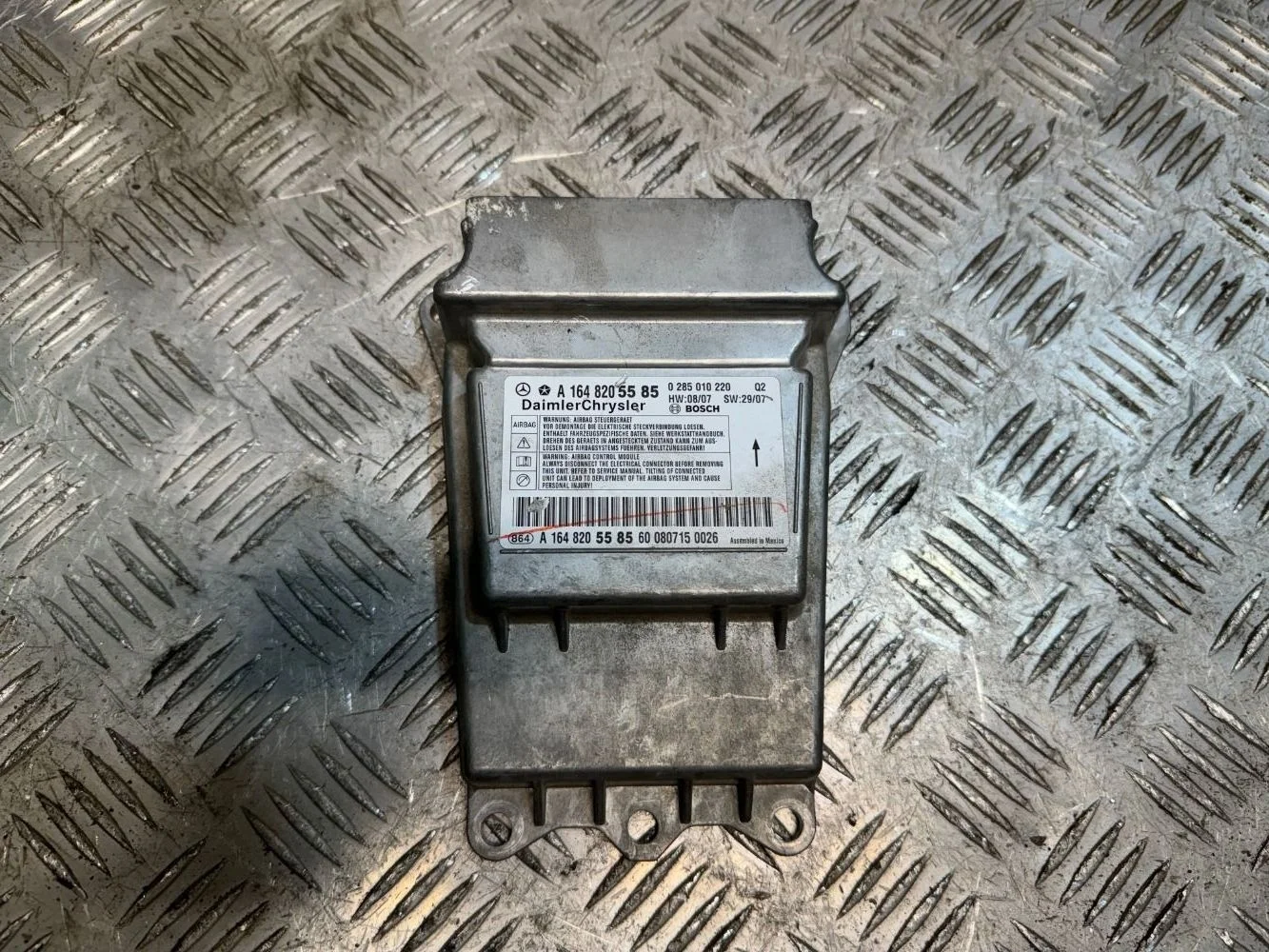 Блок управления SRS airbag Mercedes W164 ML