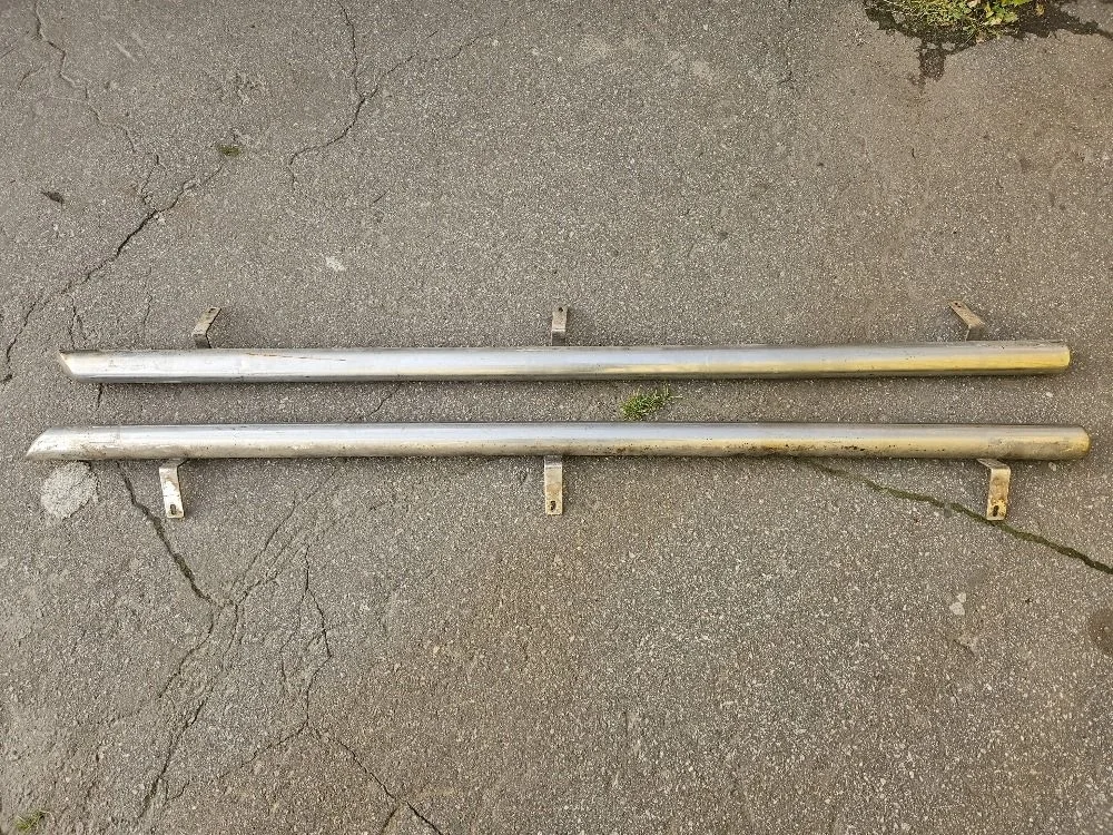 Подножка порога хром на Toyota Land Cruiser 200