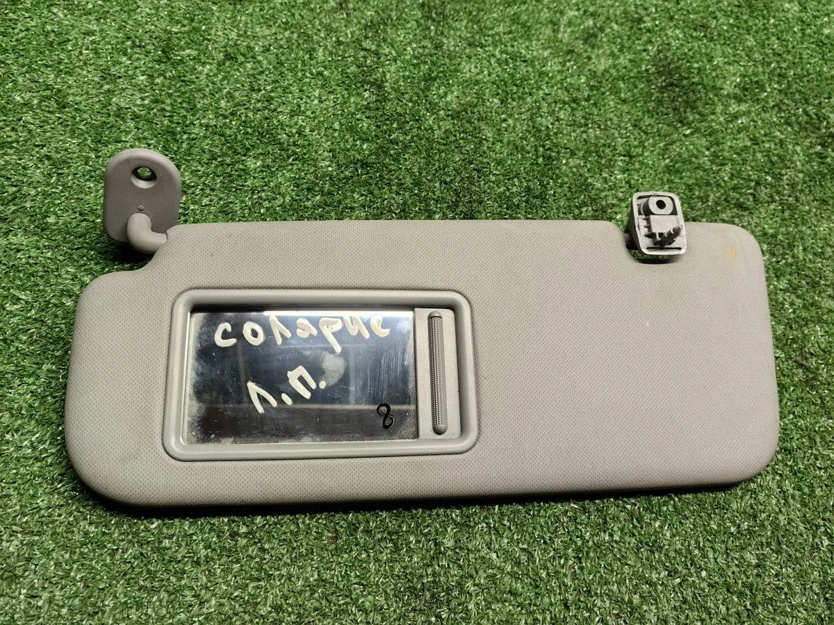 Козырек солнцезащитный левый Hyundai Solaris