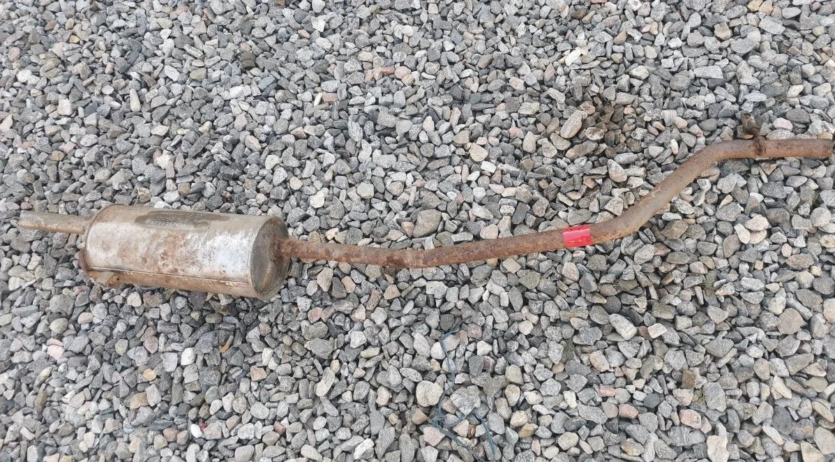 Глушитель основной Renault Logan