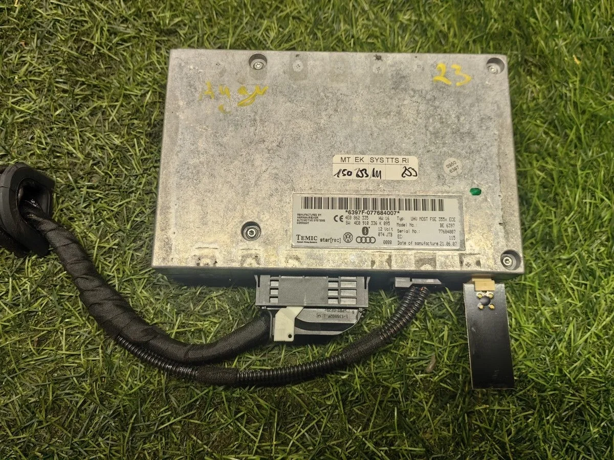 Блок управления телефоном Audi A6 C6