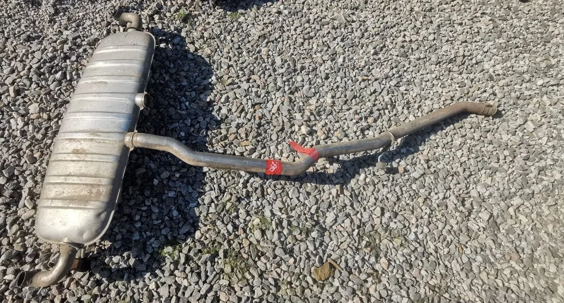 Глушитель основной Volkswagen Touareg