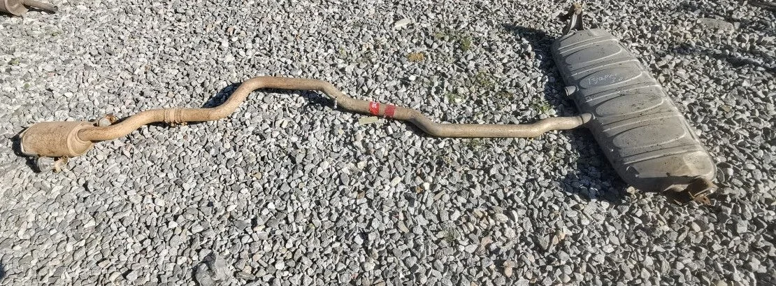 Глушитель основной Volkswagen Touareg