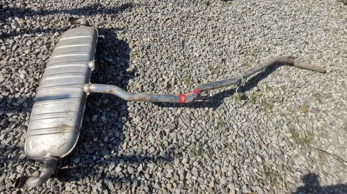 Глушитель основной Volkswagen Touareg 2.5 дизель