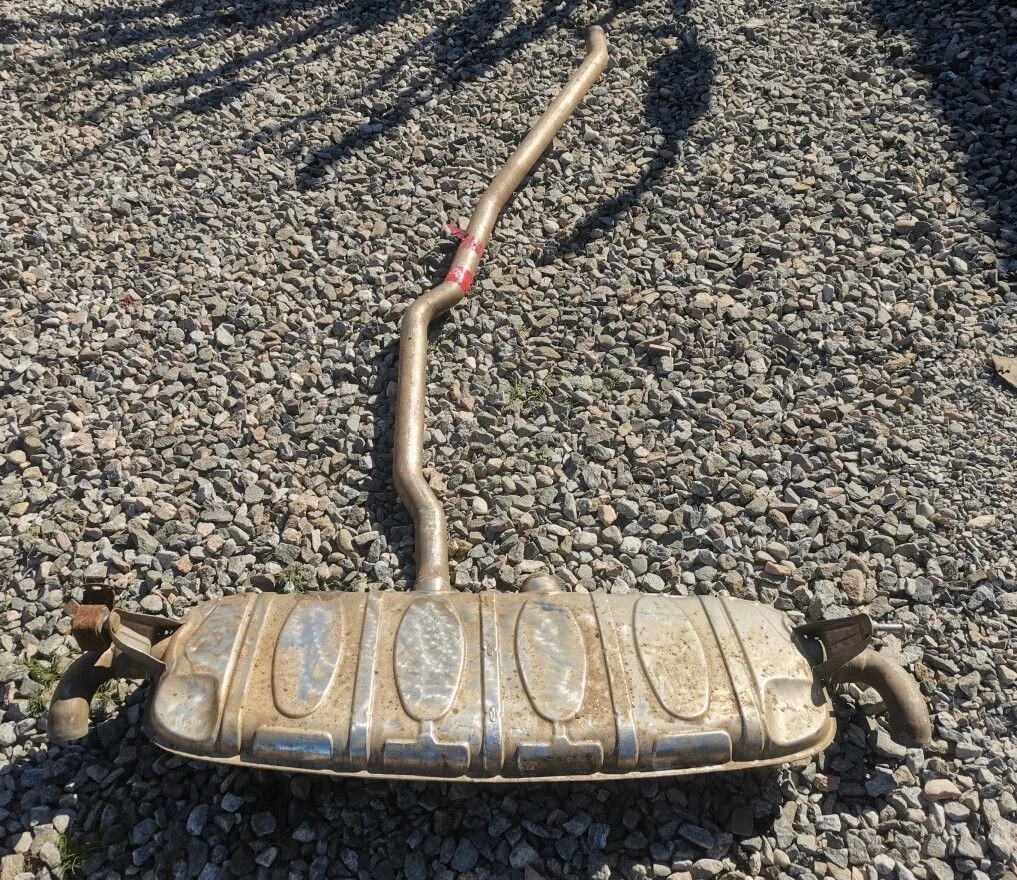 Глушитель основной Volkswagen Touareg