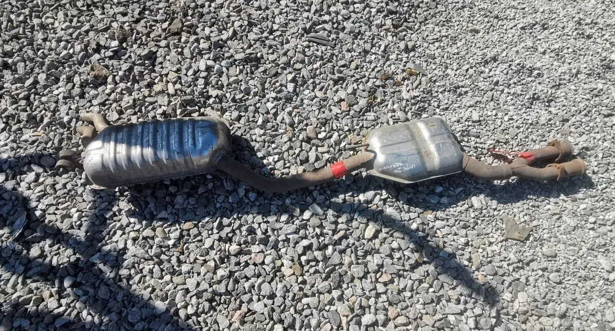 Глушитель Mercedes Benz W210