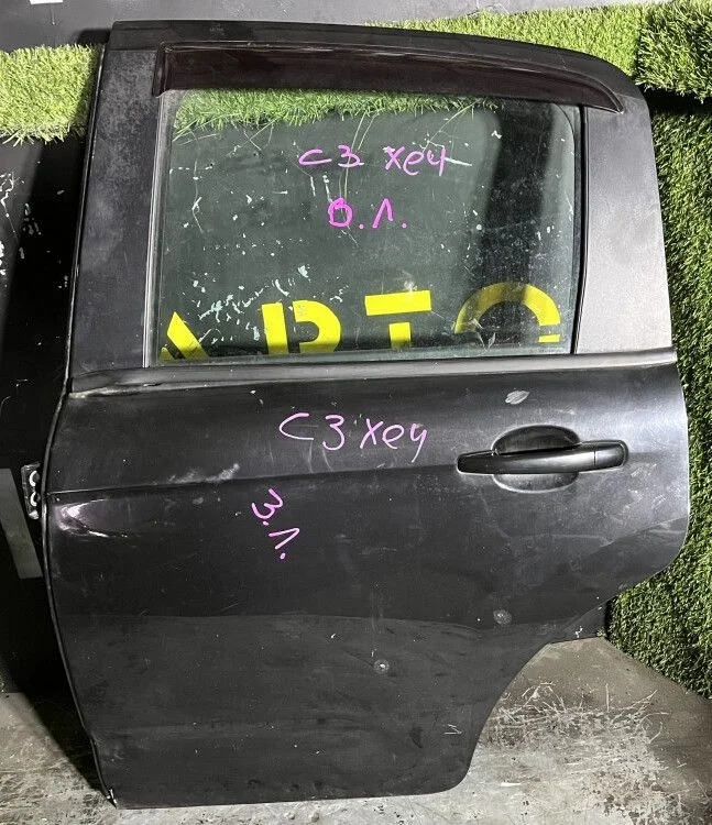 Дверь задняя левая Citroen C3