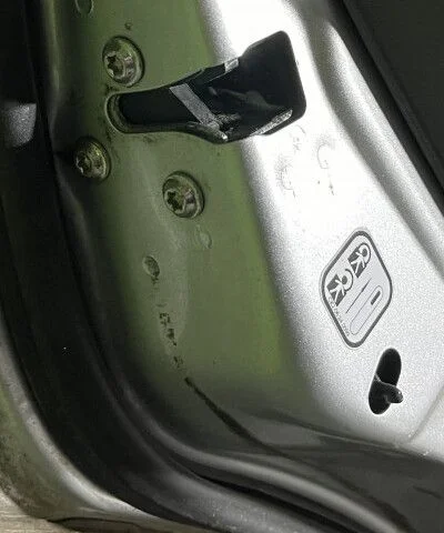 Замок задней  левой двери  Chevrolet Lacetti