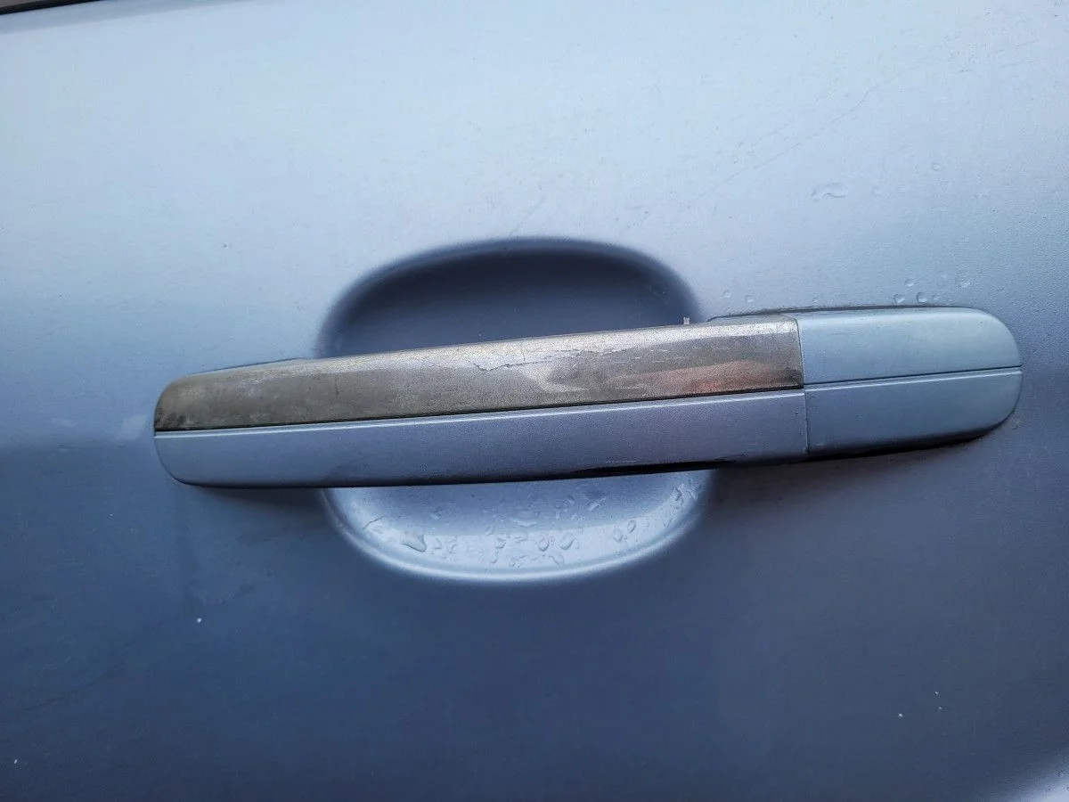 Ручка двери задней левой на Ford Focus 2 седан