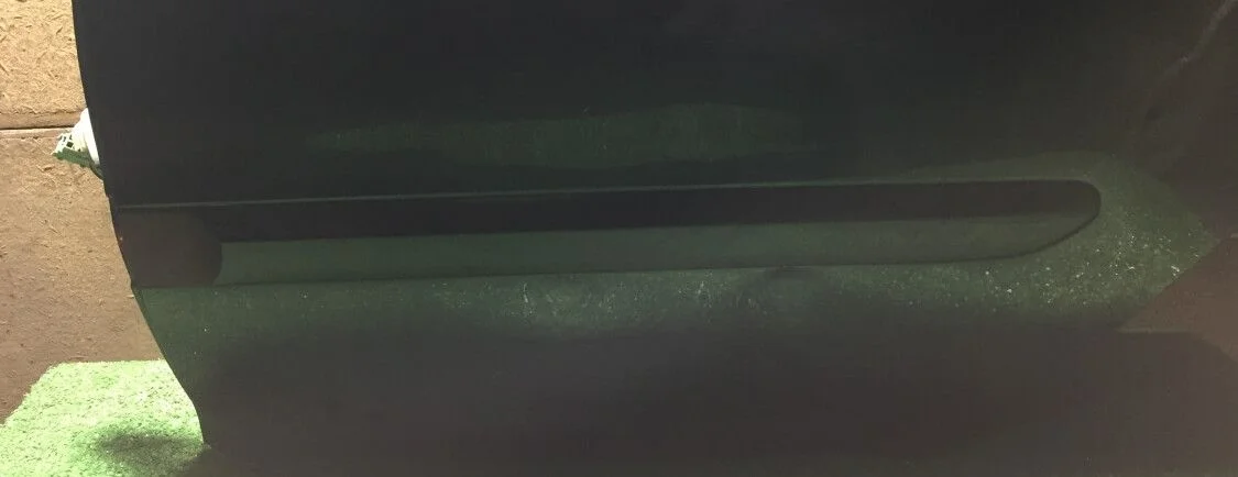 Молдинг задней левой двери peugeot 308