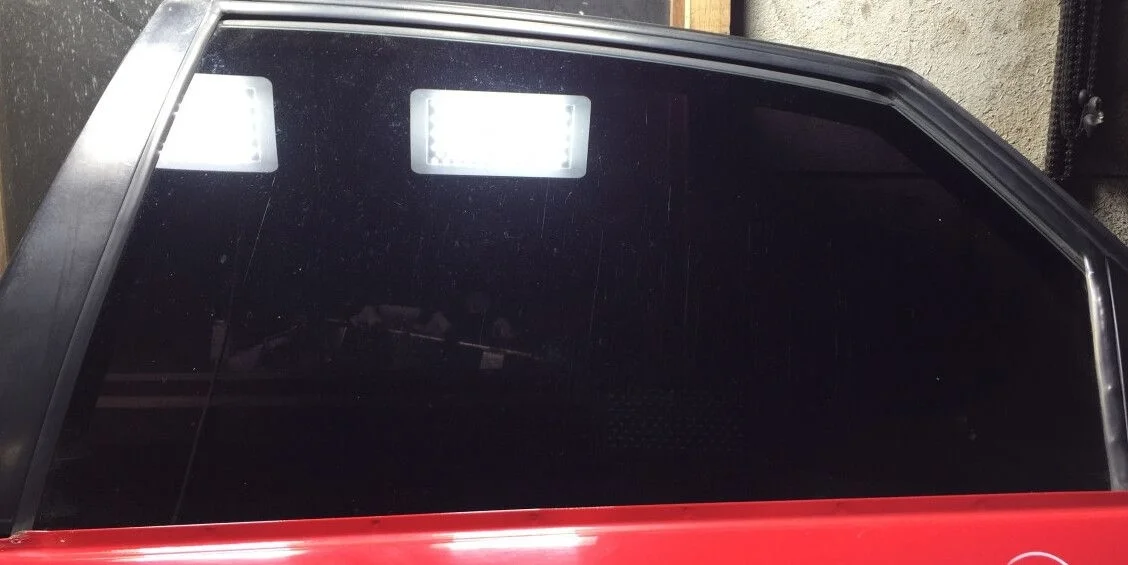 Стекло заднее левое Chevrolet Lacetti