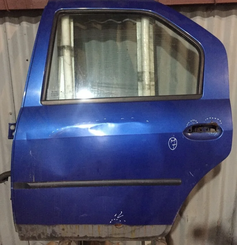 Дверь задняя левая Renault Logan 1