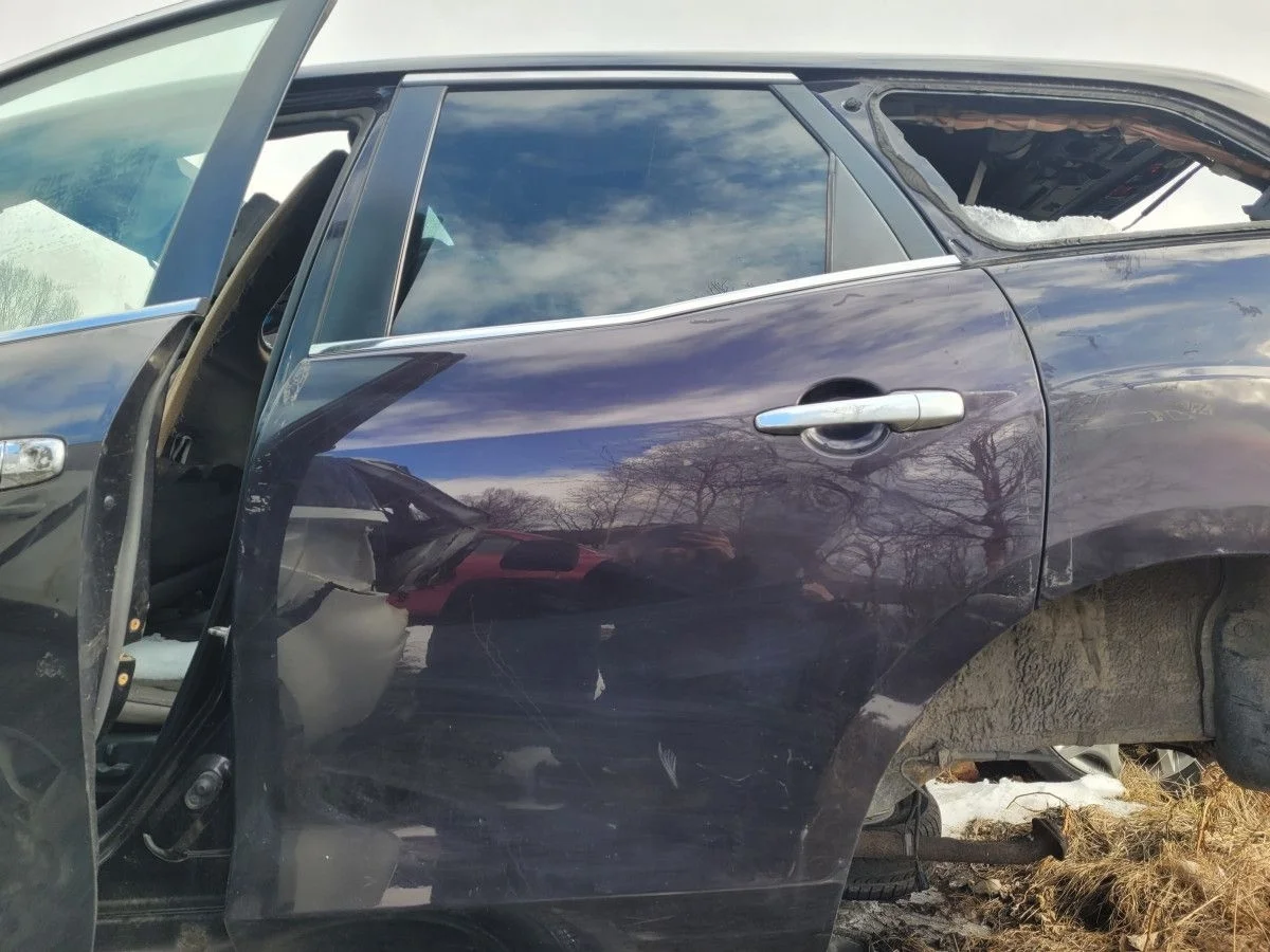 Дверь задняя левая на Mazda CX-7