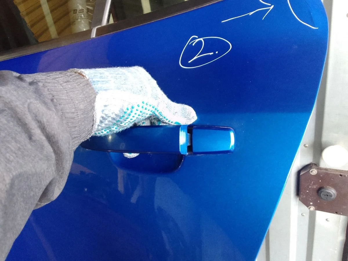 Ручка задней левой двери  Opel Mokka